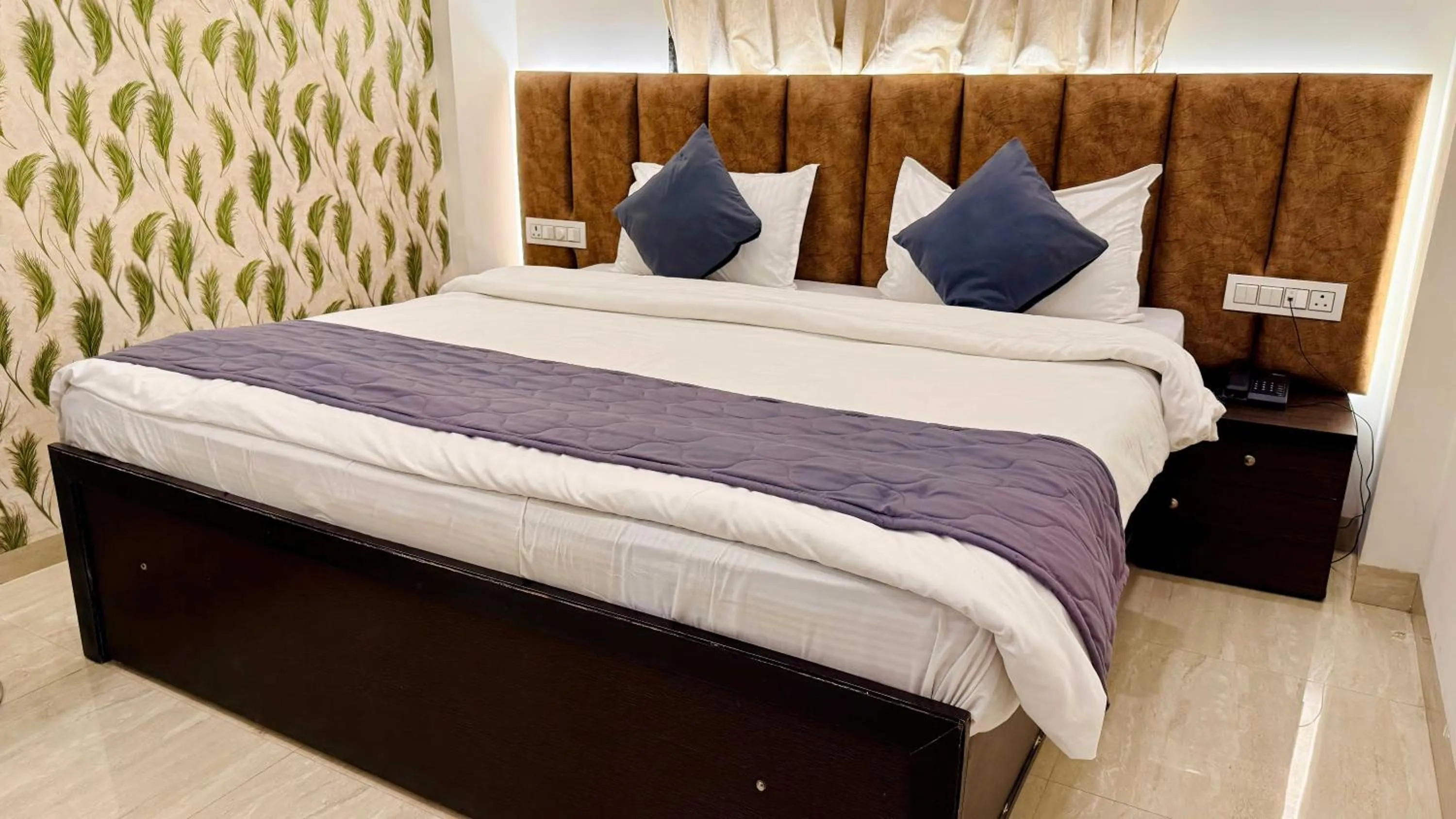 Bed in Hotel Regency