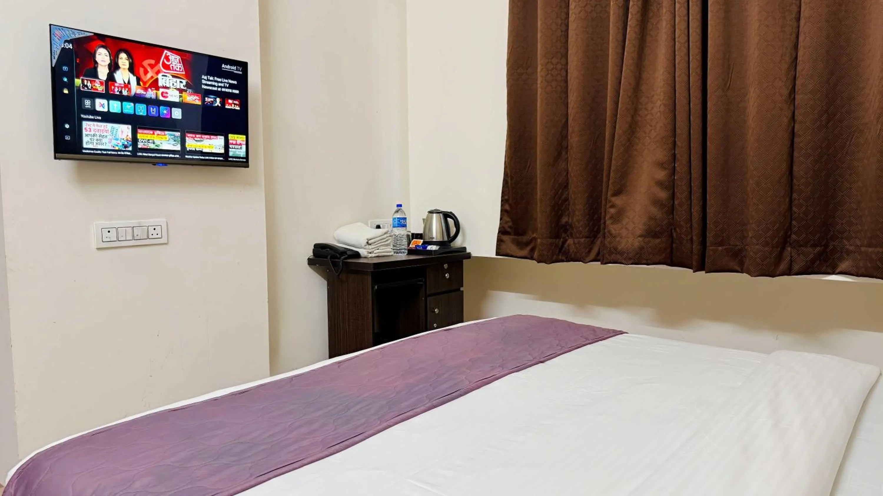 Bed in Hotel Regency