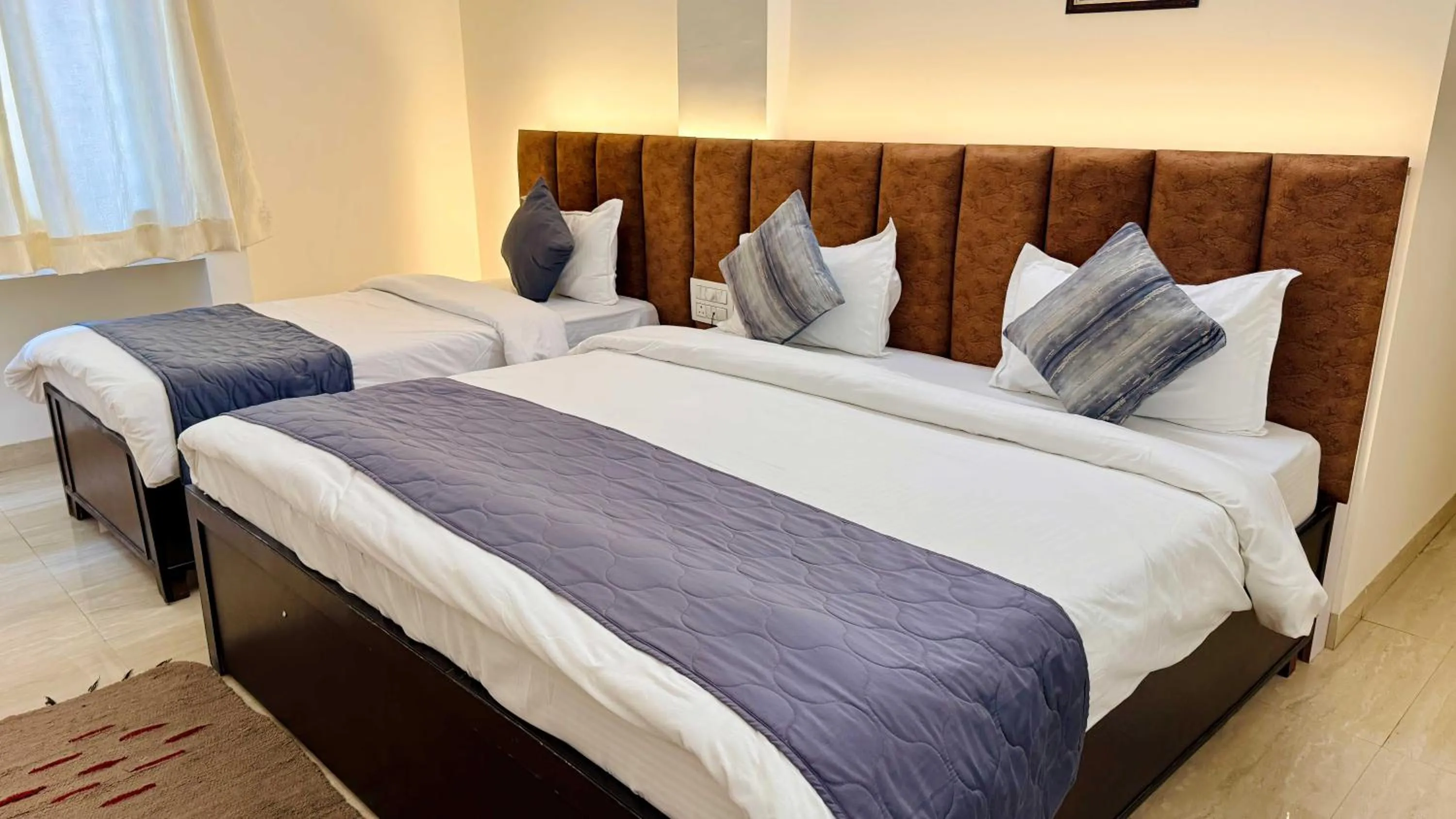 Bed in Hotel Regency