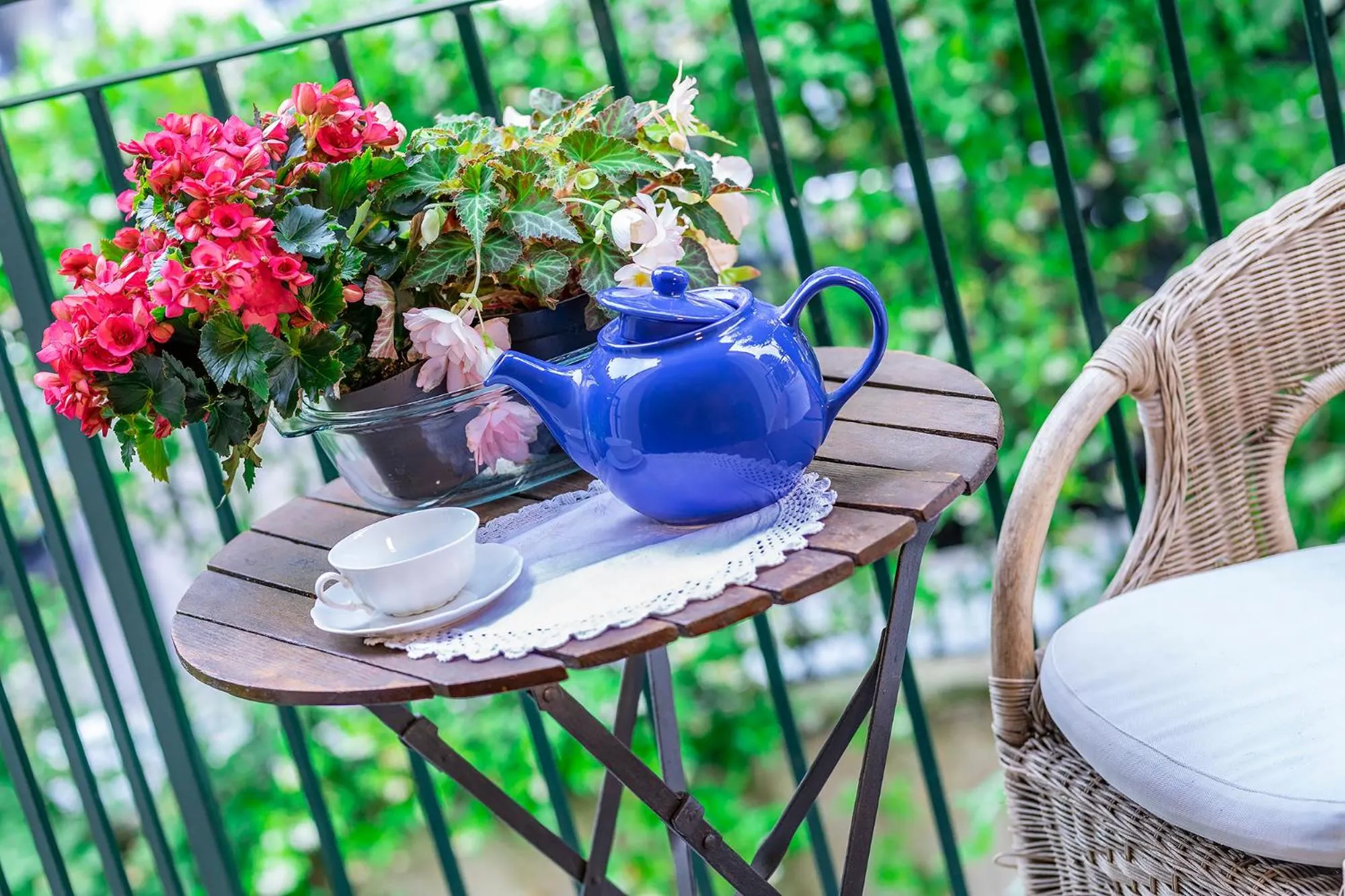 Decorative detail in Rita's Garden