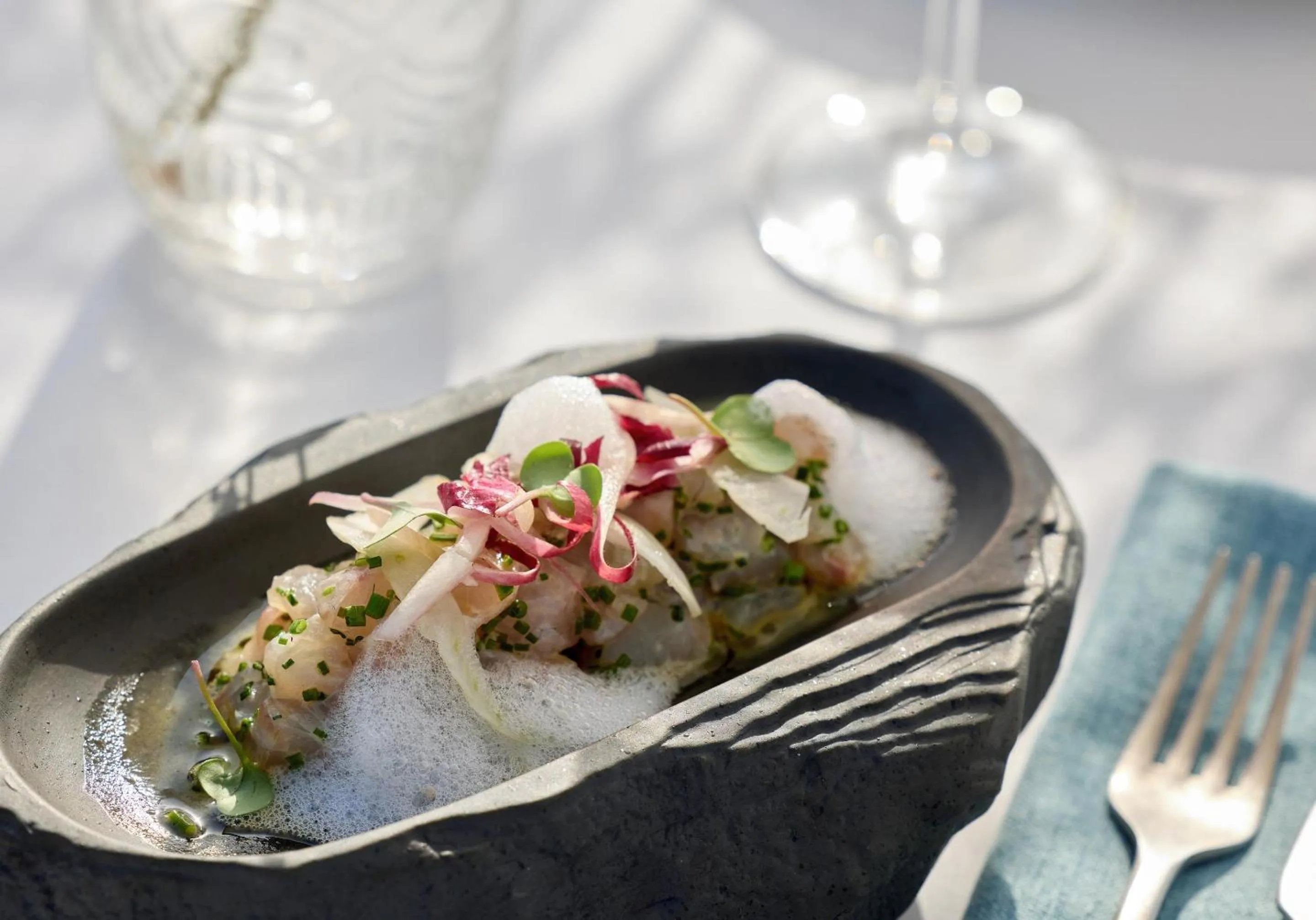 Restaurant/places to eat in Sani Beach