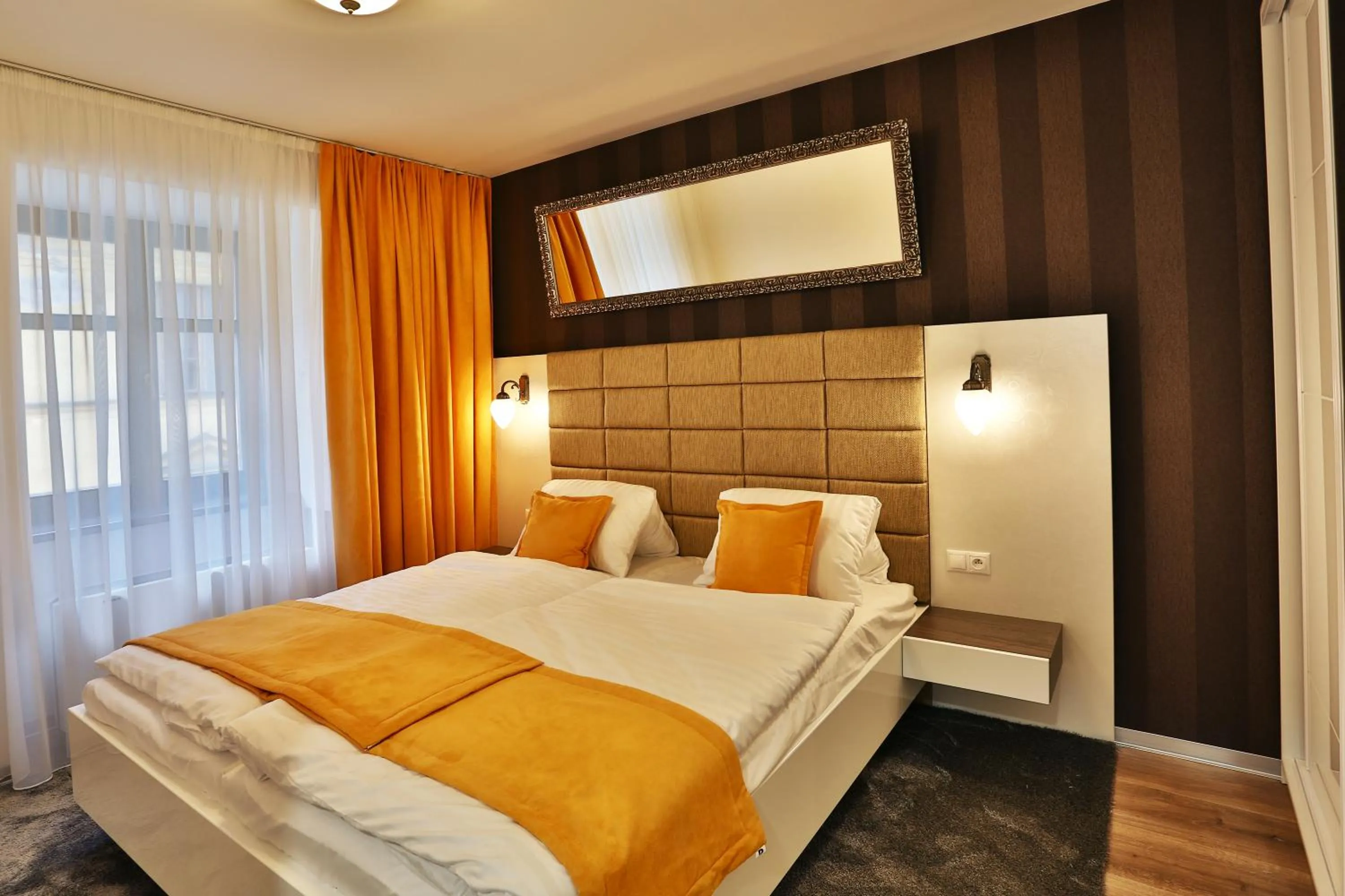 Bedroom, Bed in VIP Apartments