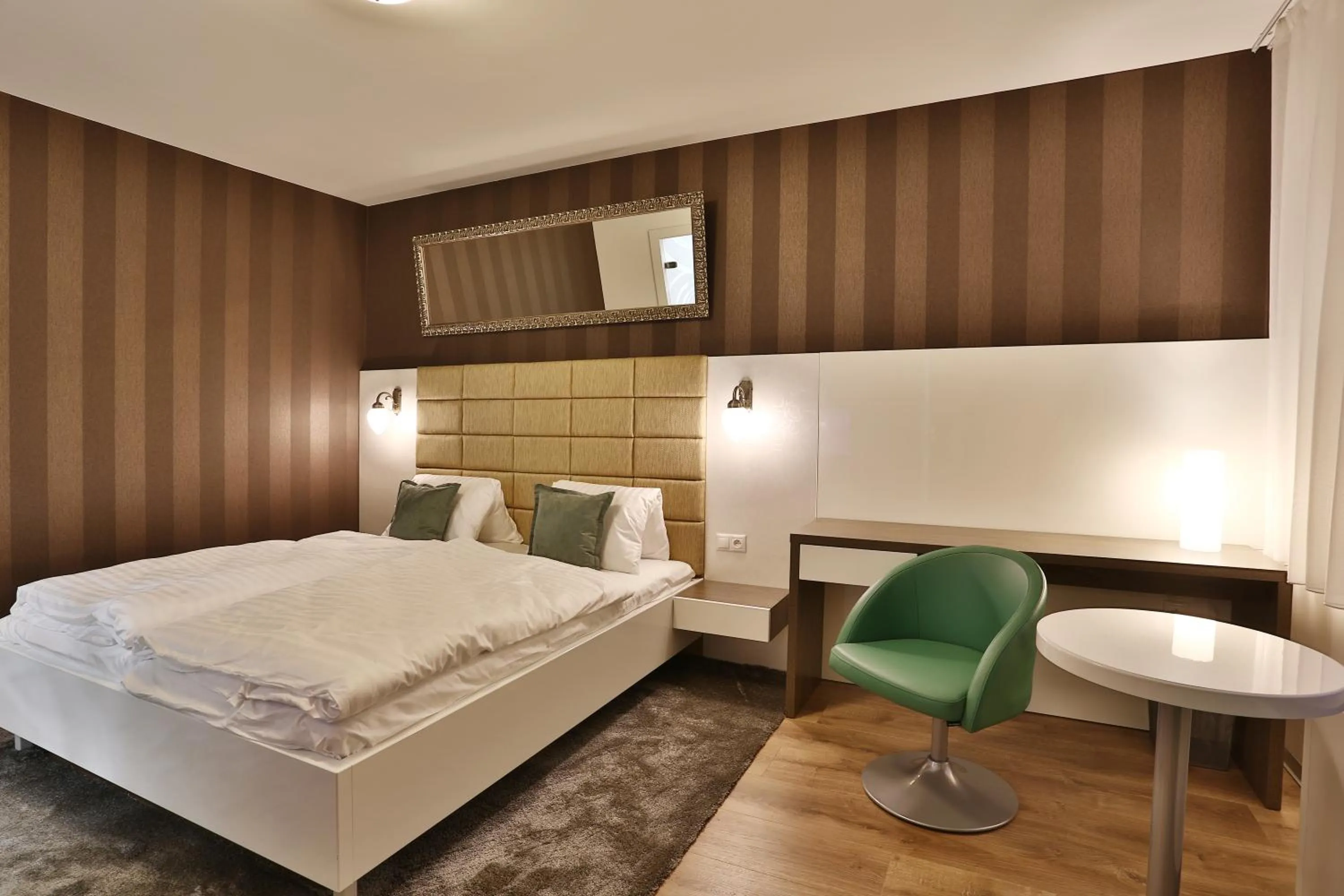 Decorative detail, Bed in VIP Apartments