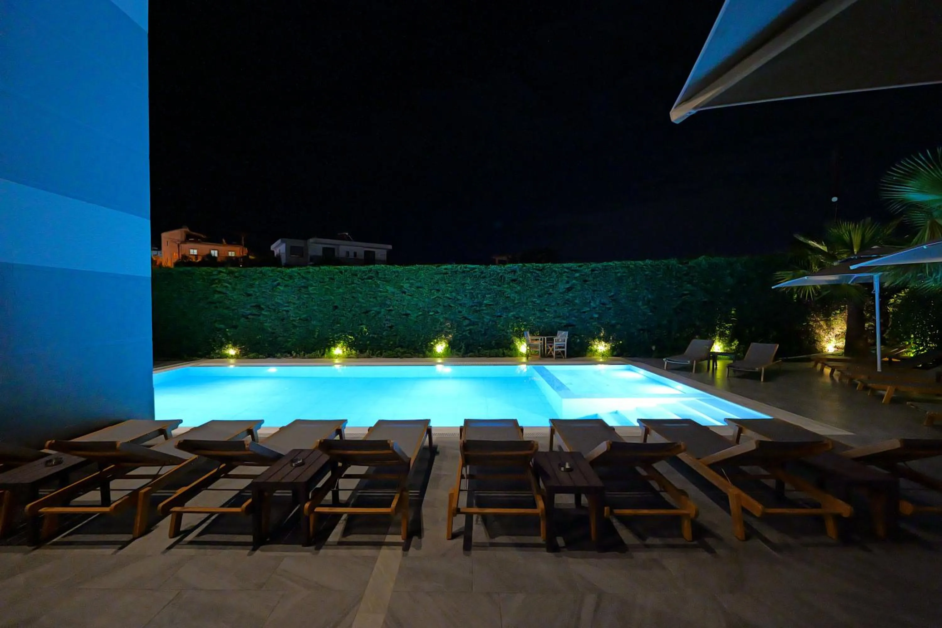 Patio in Heksamil Hotel