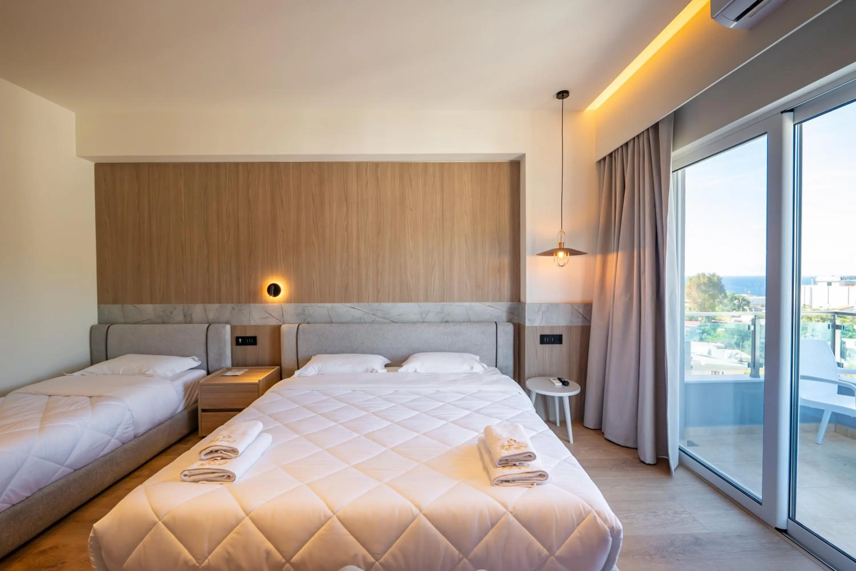 Bed in Heksamil Hotel