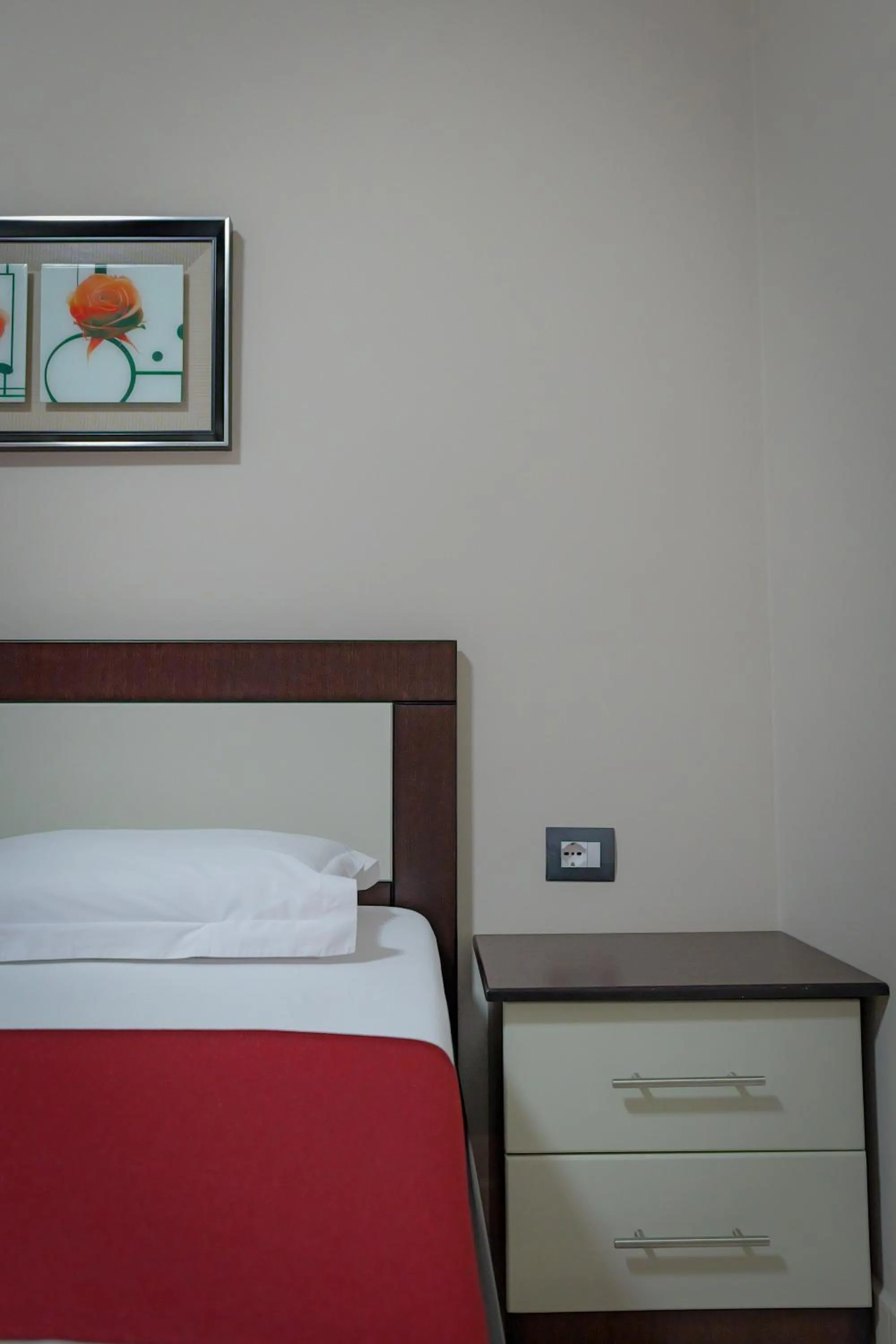 Bed in Heksamil Hotel