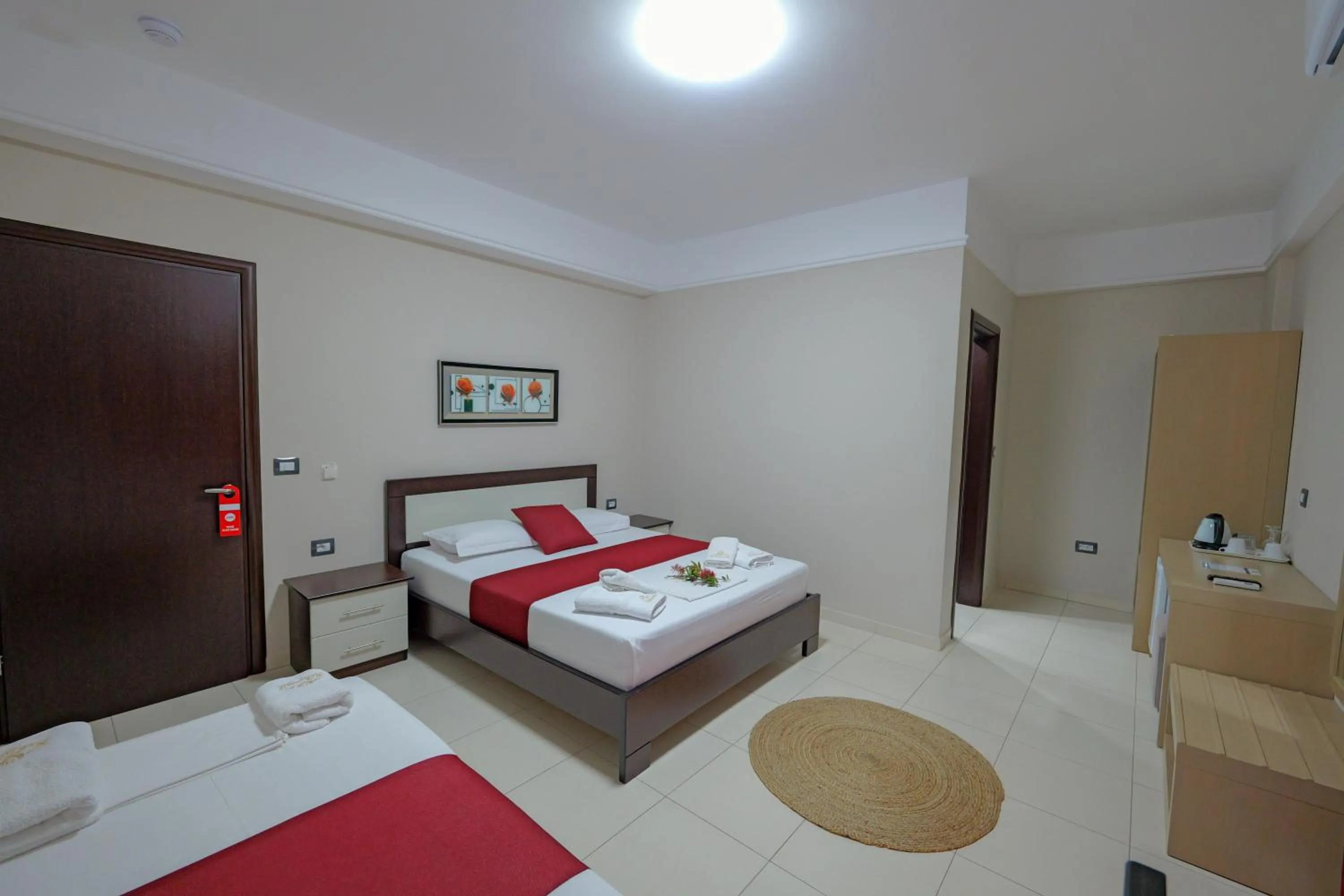 Bed in Heksamil Hotel