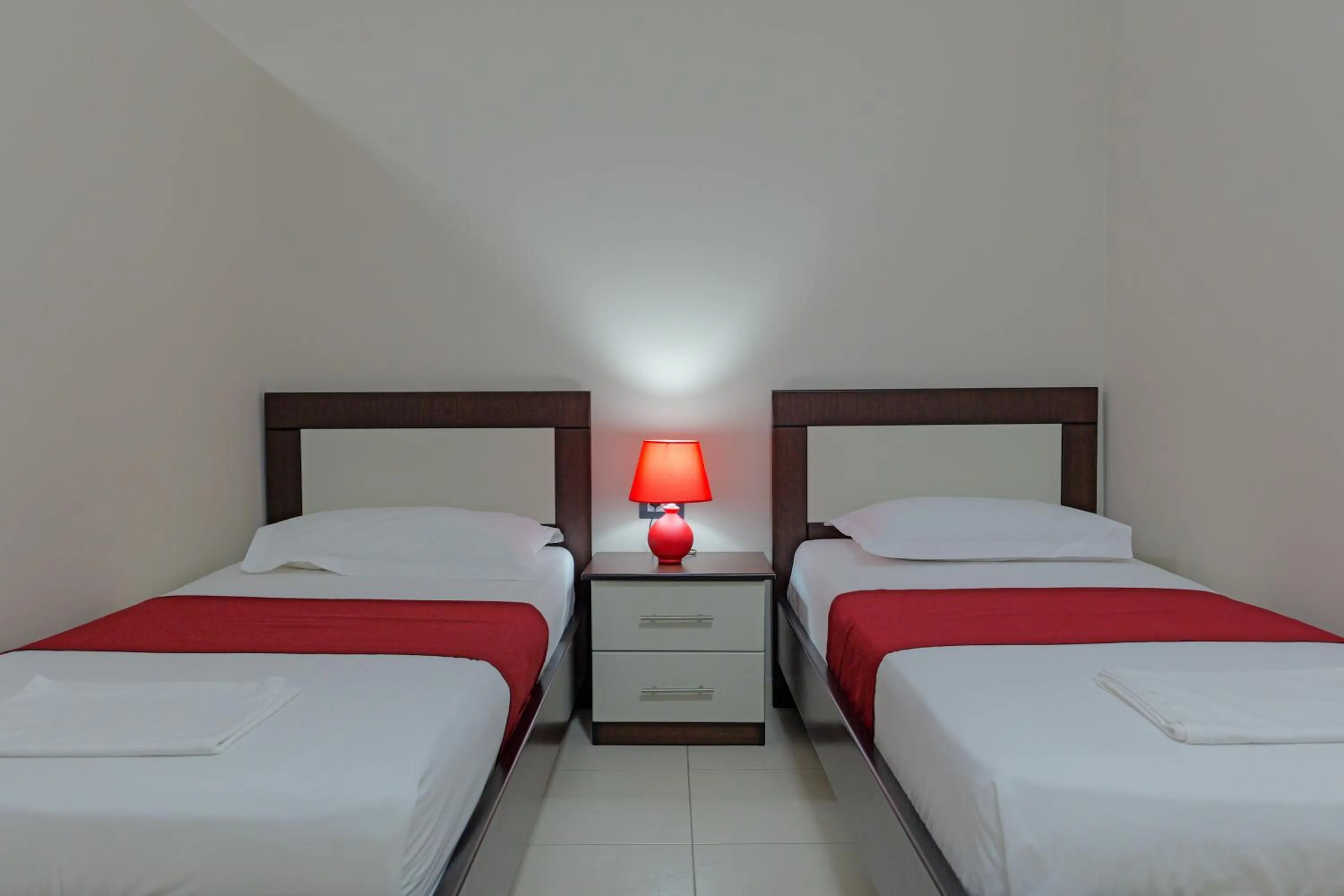 Bed in Heksamil Hotel