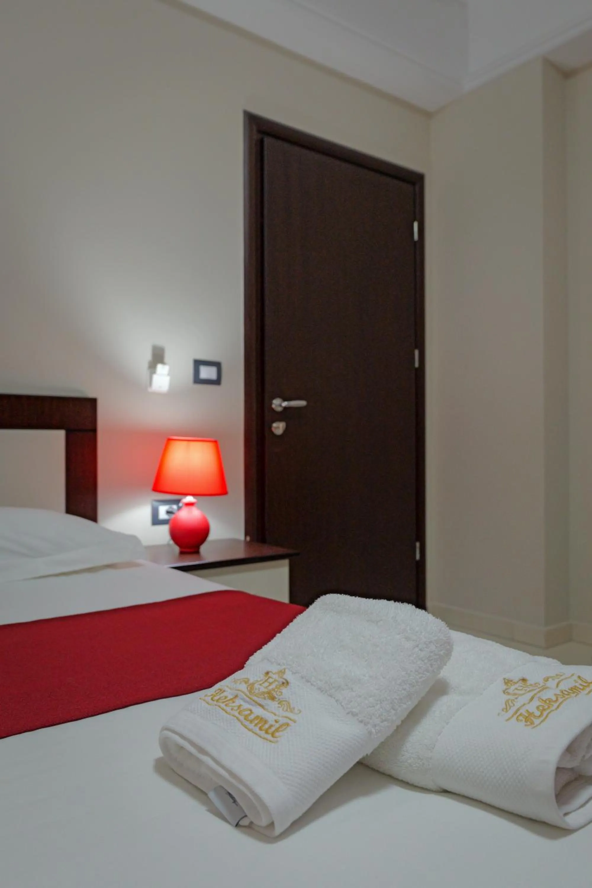 Bed in Heksamil Hotel