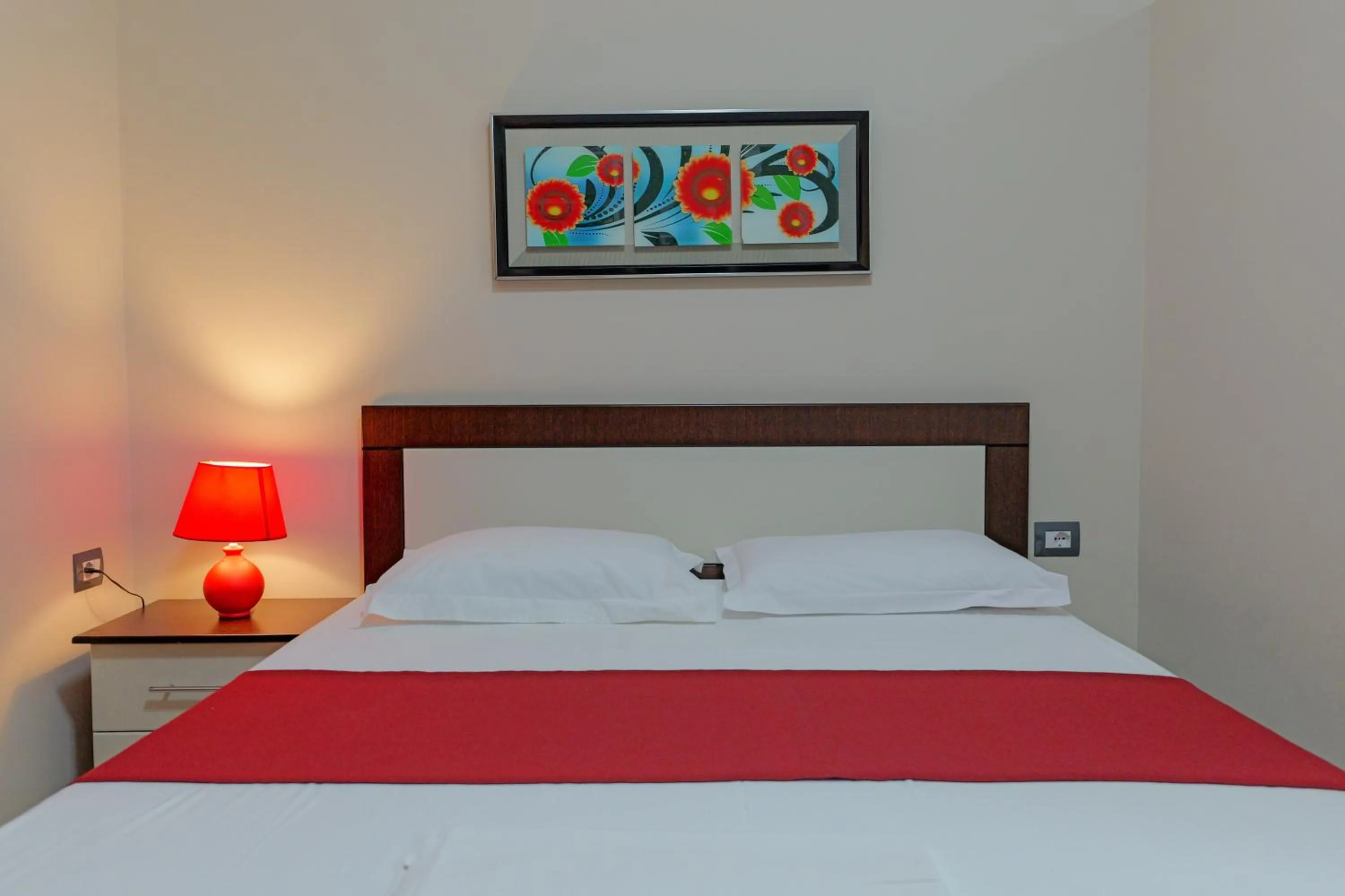 Bed in Heksamil Hotel