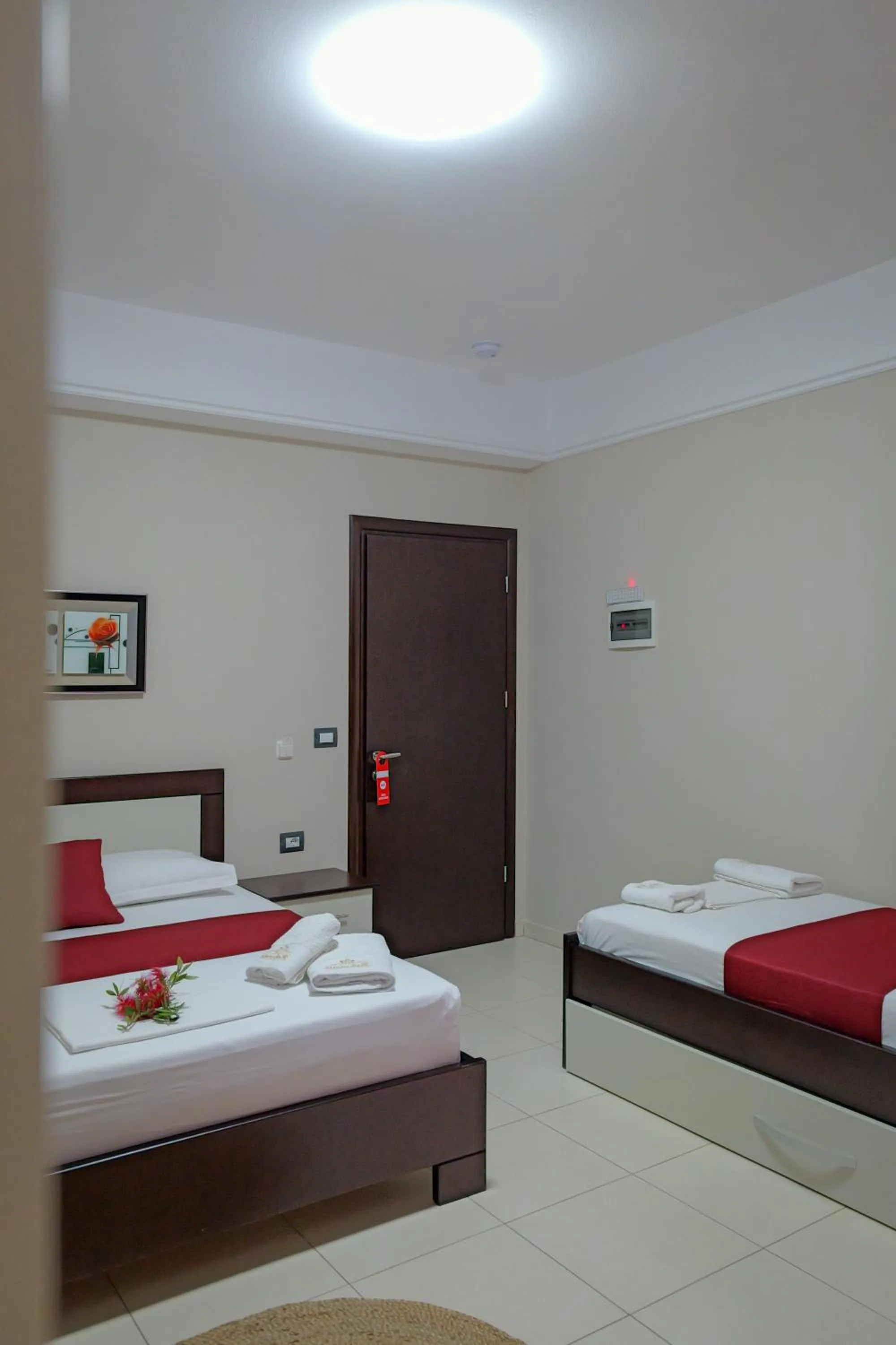 Bed in Heksamil Hotel