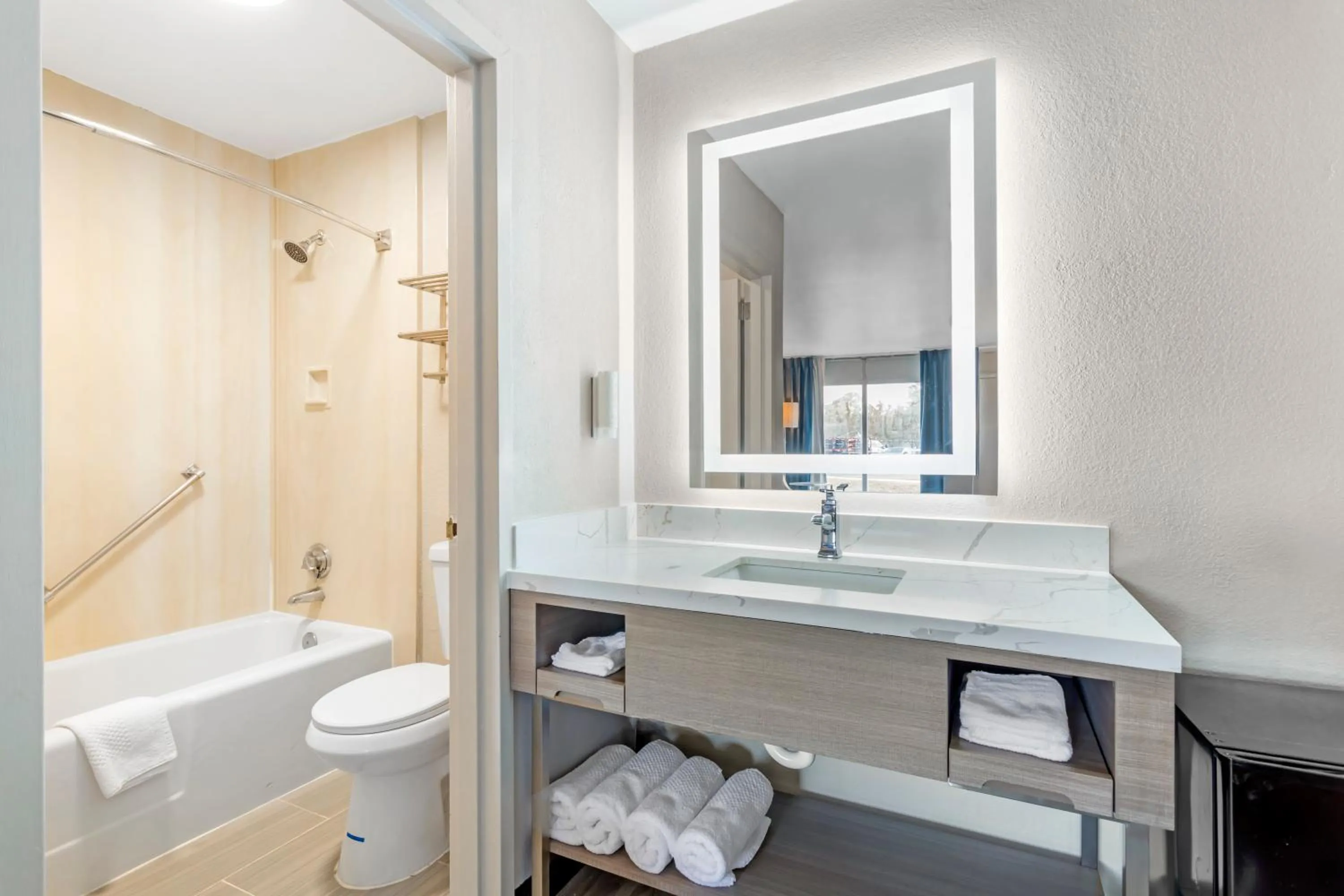 Bathroom in Rodeway Inn