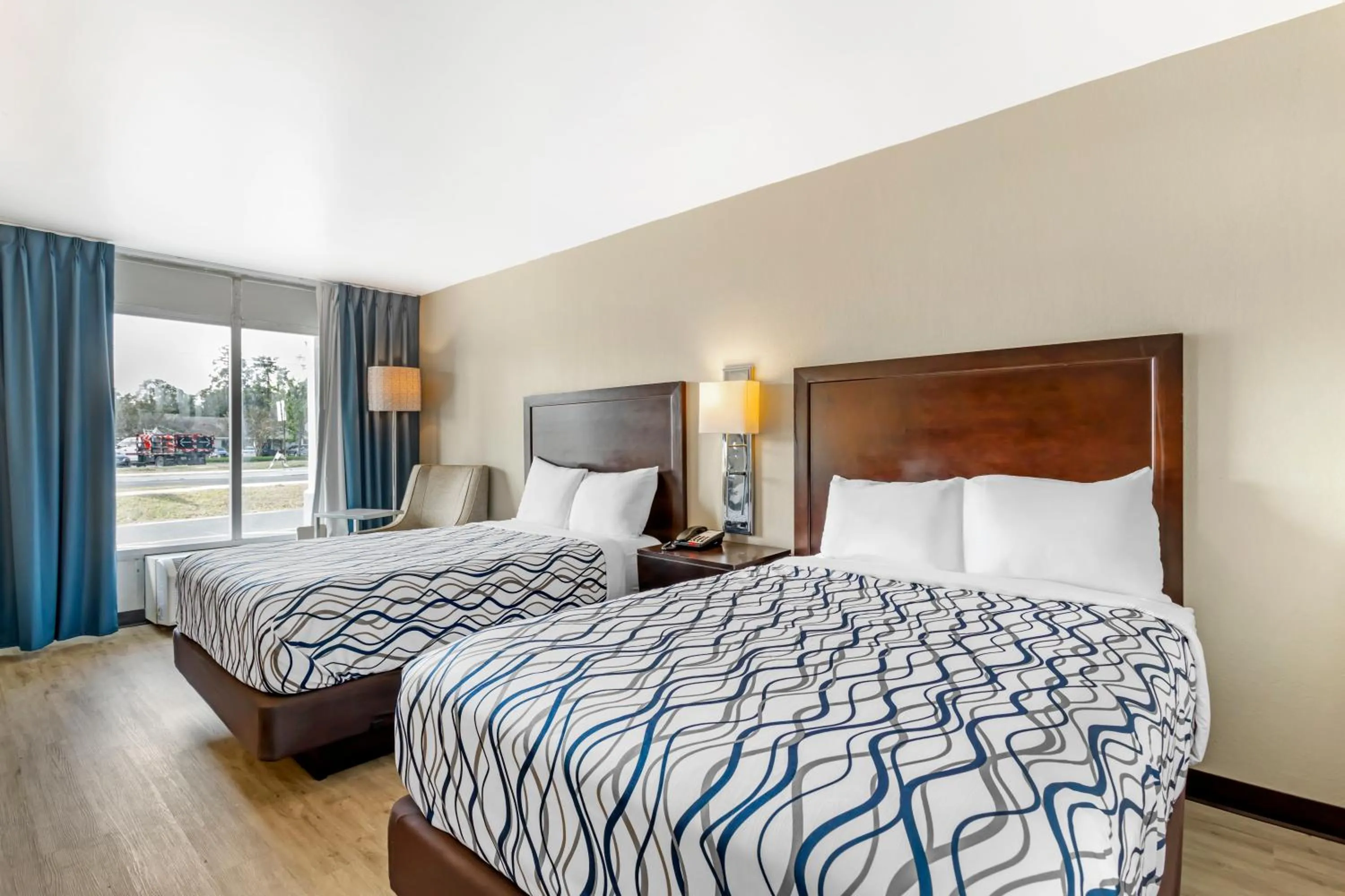 Bedroom in Rodeway Inn