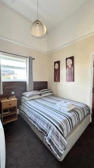 Bed in Shanahans B&B with Sports Bar