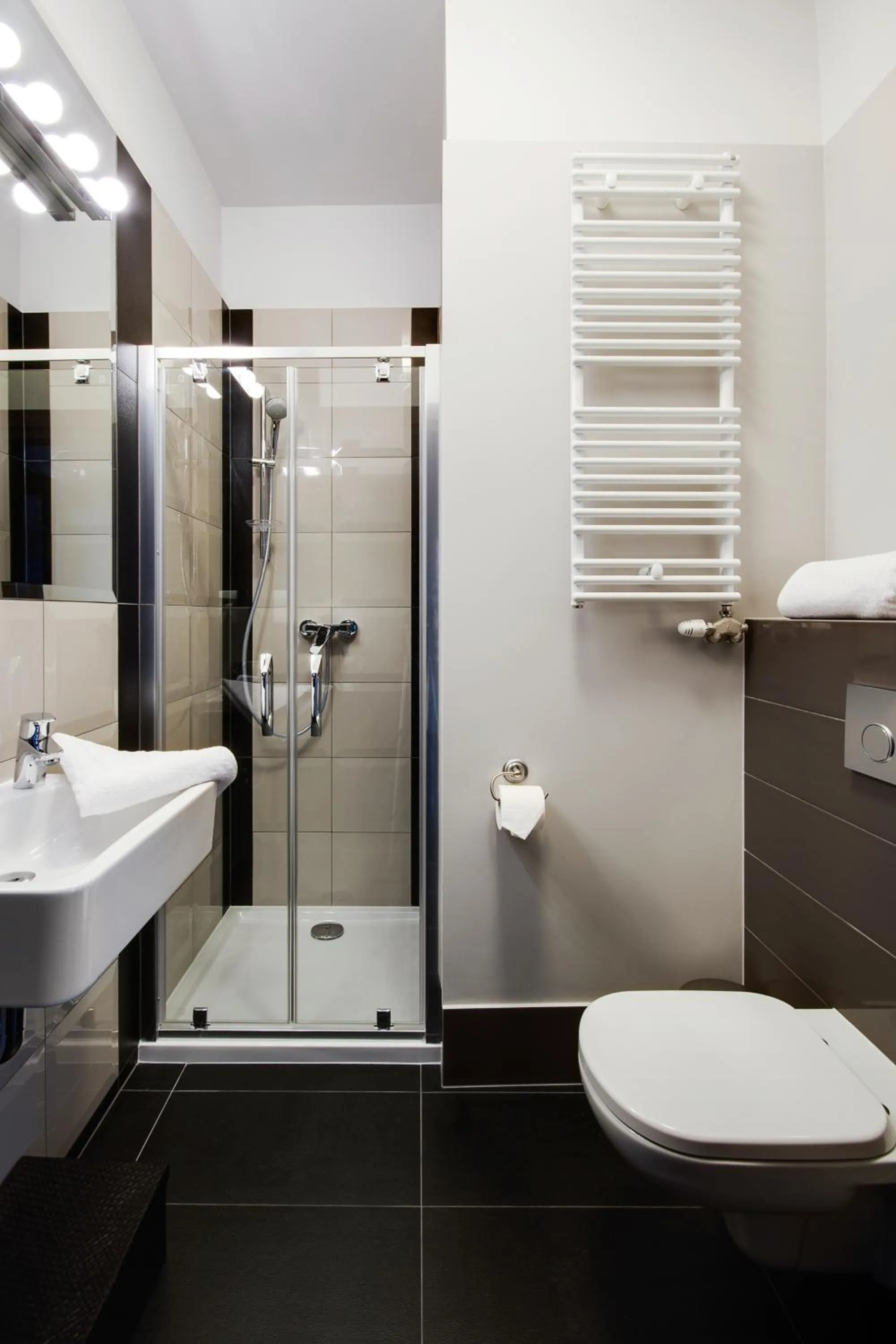 Shower in Too-Good Apartments