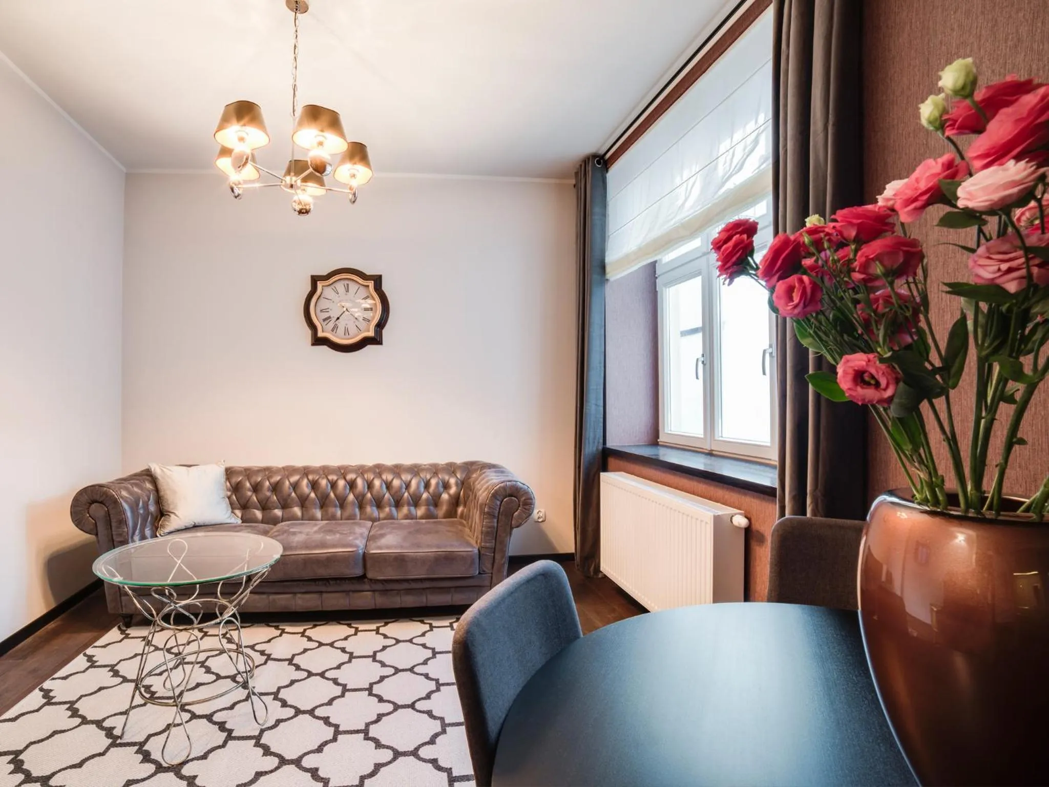 Living room in Too-Good Apartments