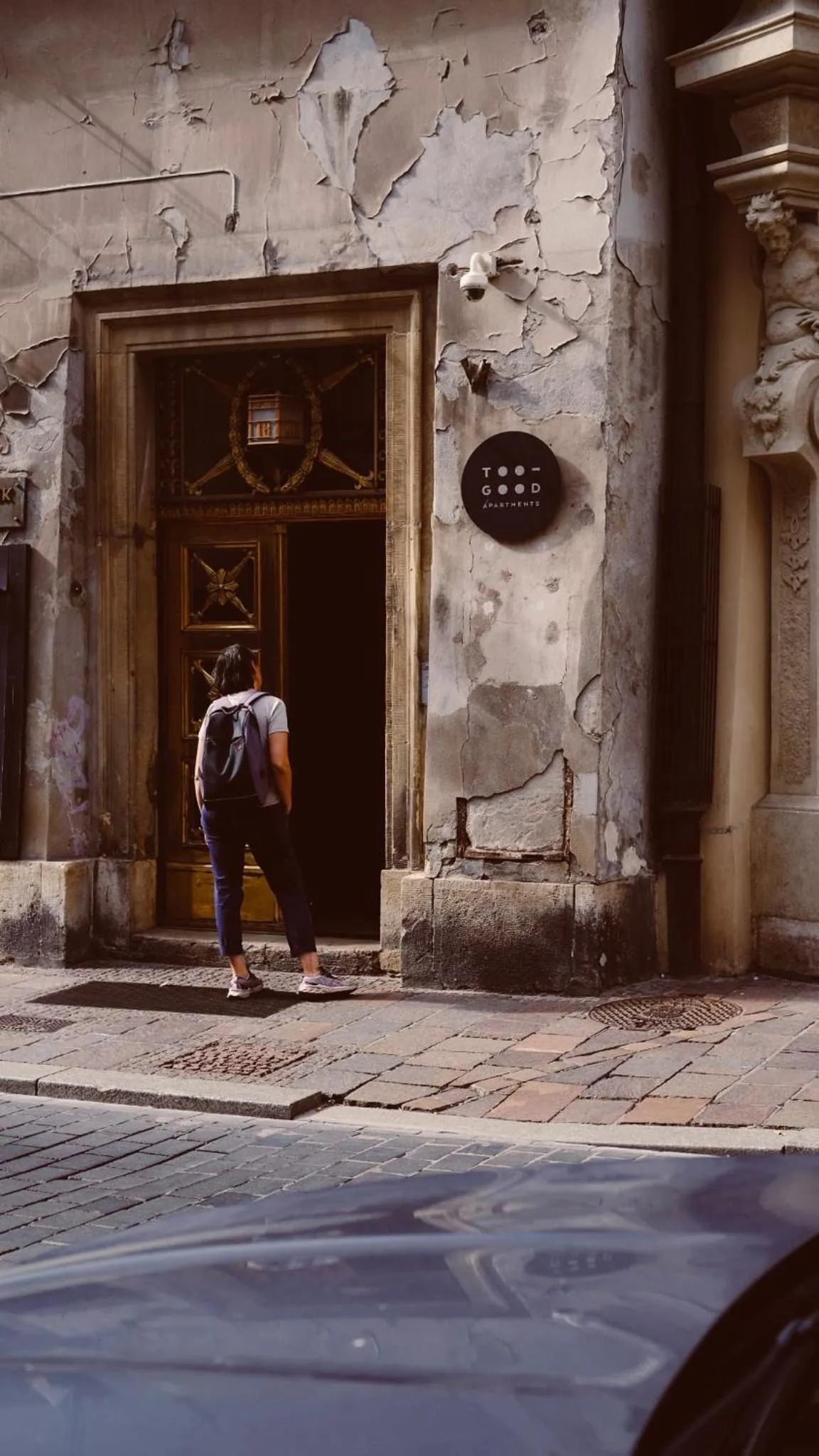 Property building in Too-Good Apartments