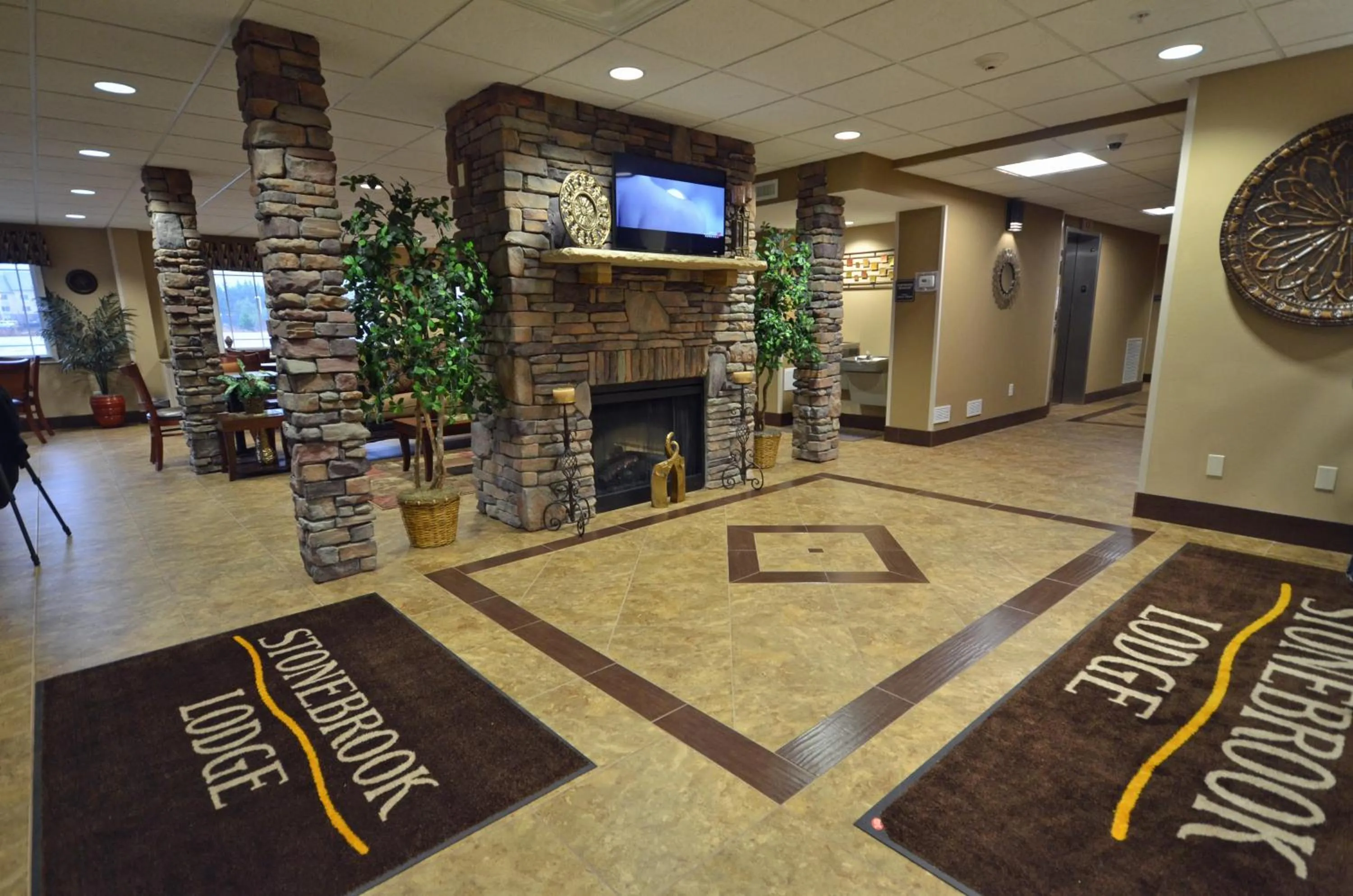Lobby or reception in Stonebrook Lodge