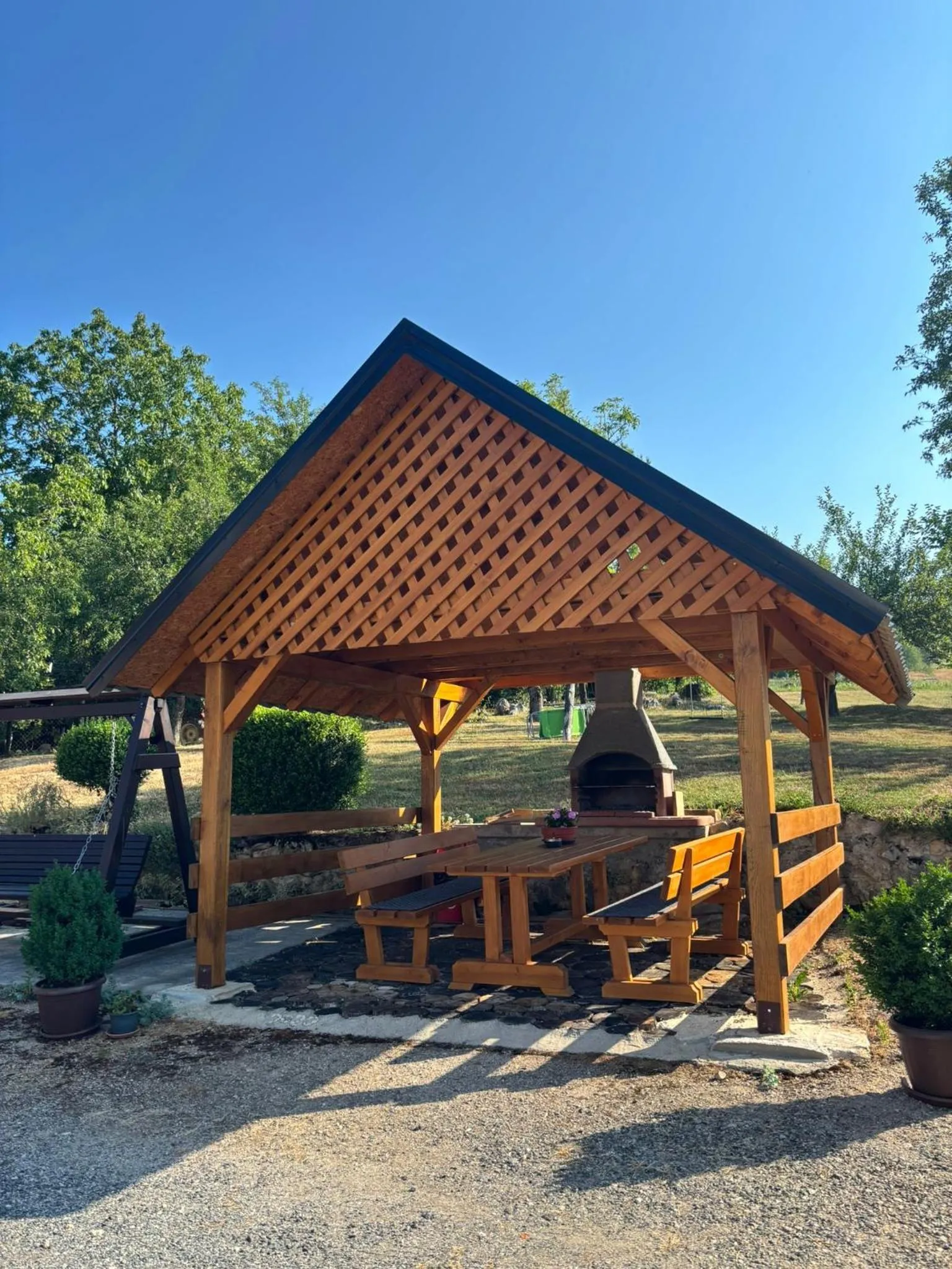 BBQ facilities in Apartment Jelena