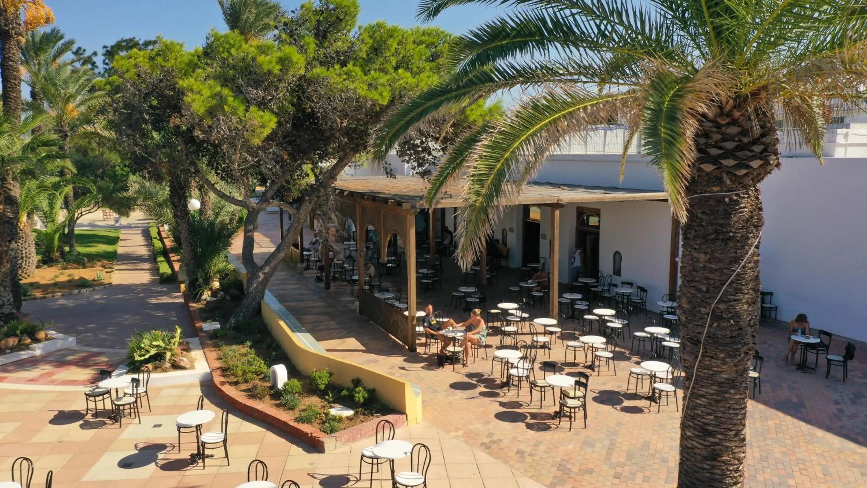 Patio in Shems Holiday Village & Aquapark