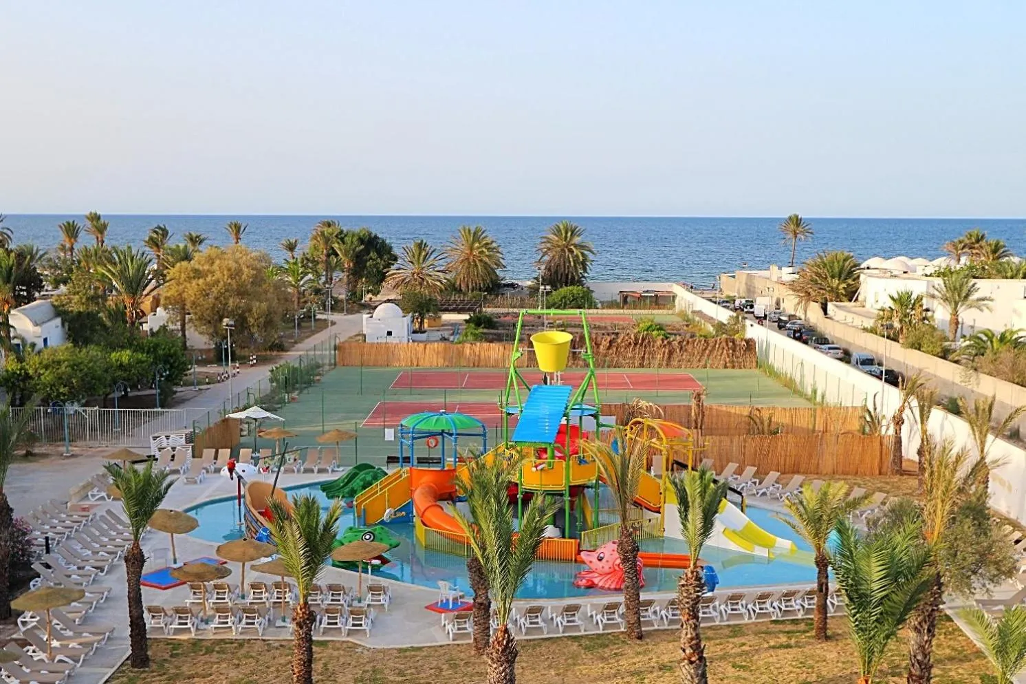 Children play ground in Shems Holiday Village & Aquapark
