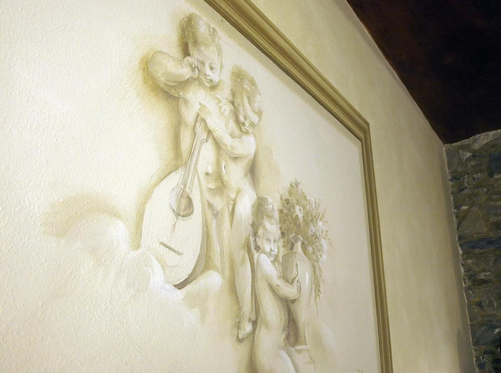 Decorative detail in Pietre di Mare