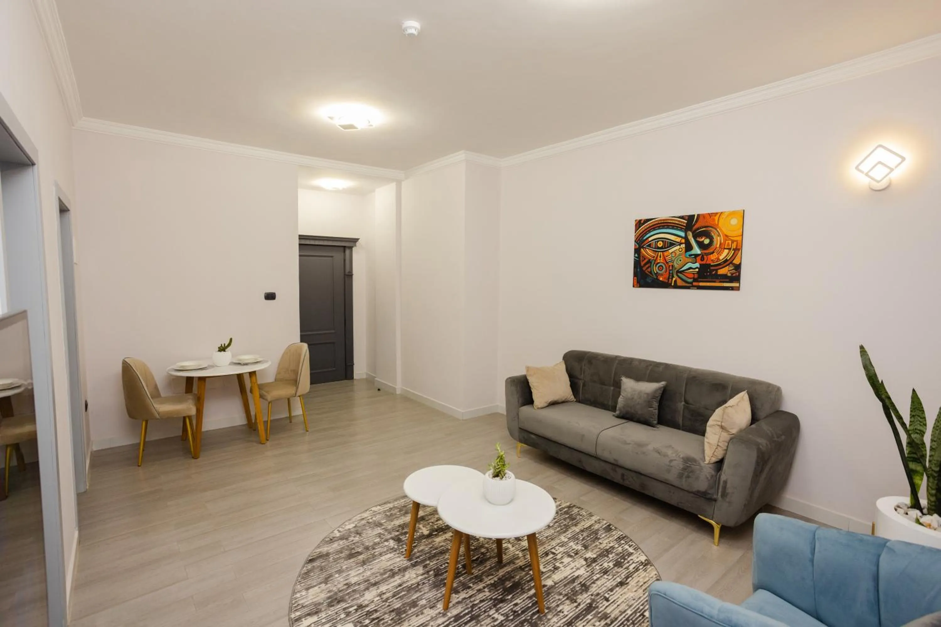 Living room in Amnen Apartments