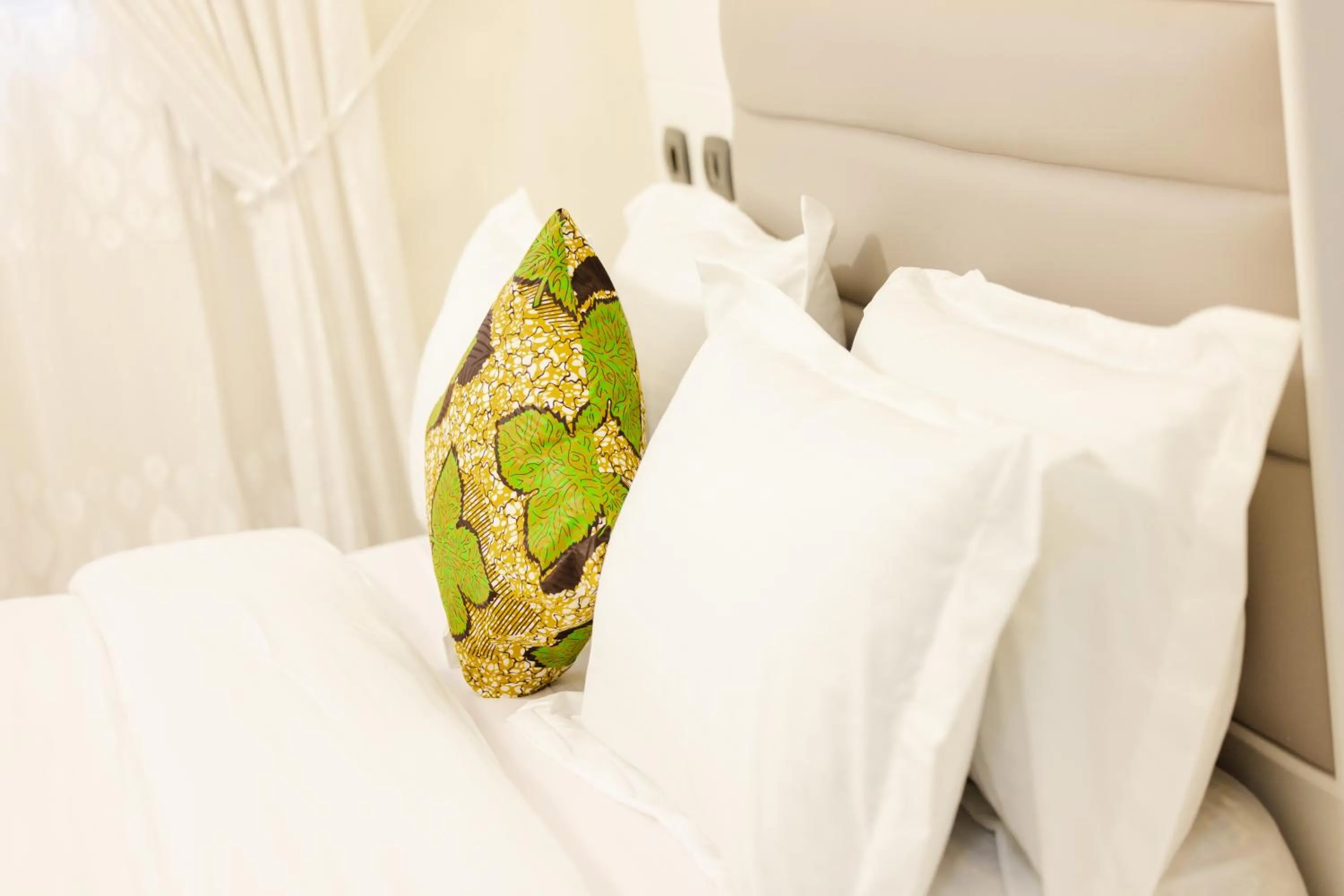 Bed in Amnen Apartments