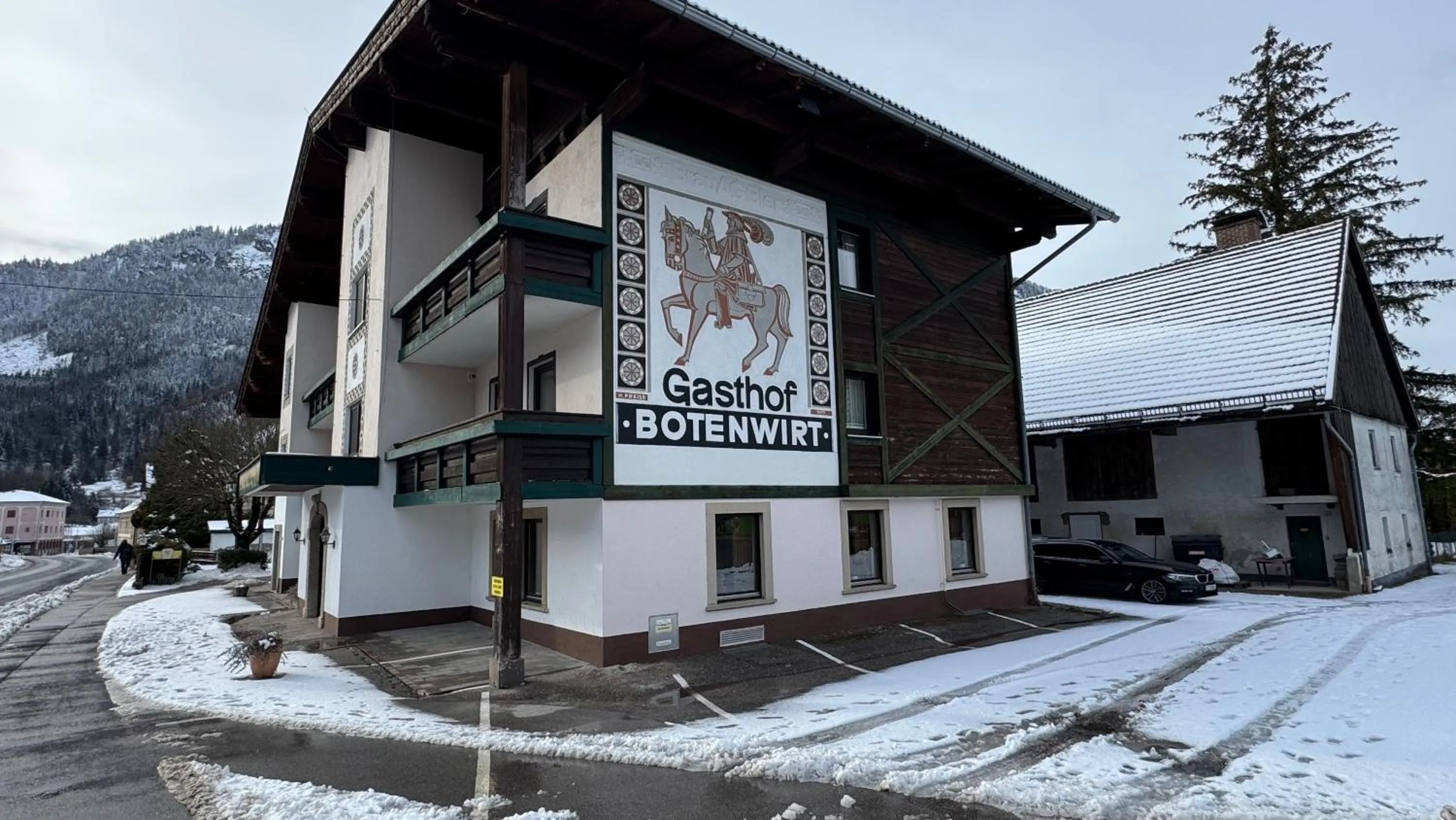 Parking in Botenwirt - Self Check in