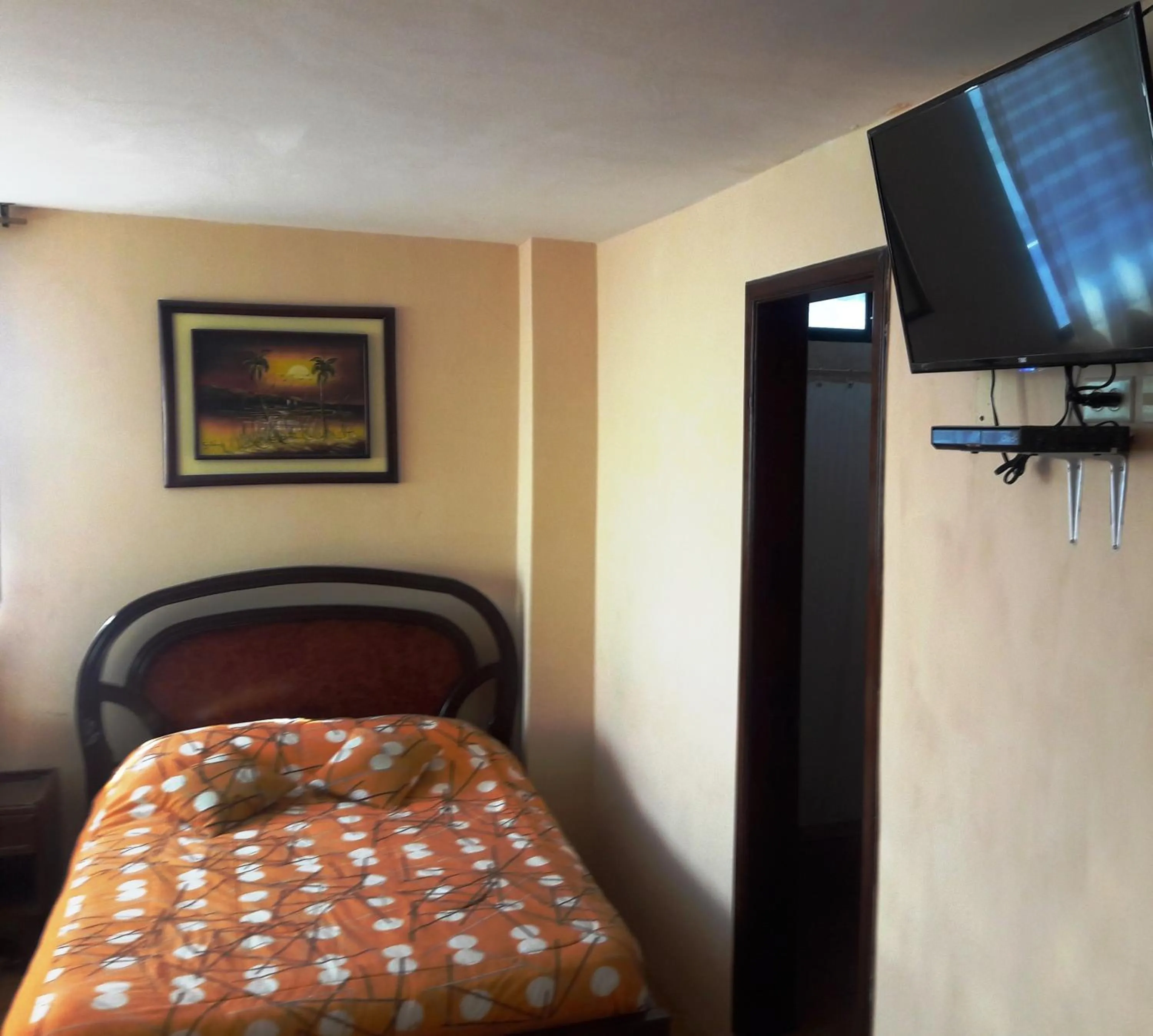 Bed in Hostal Haziel