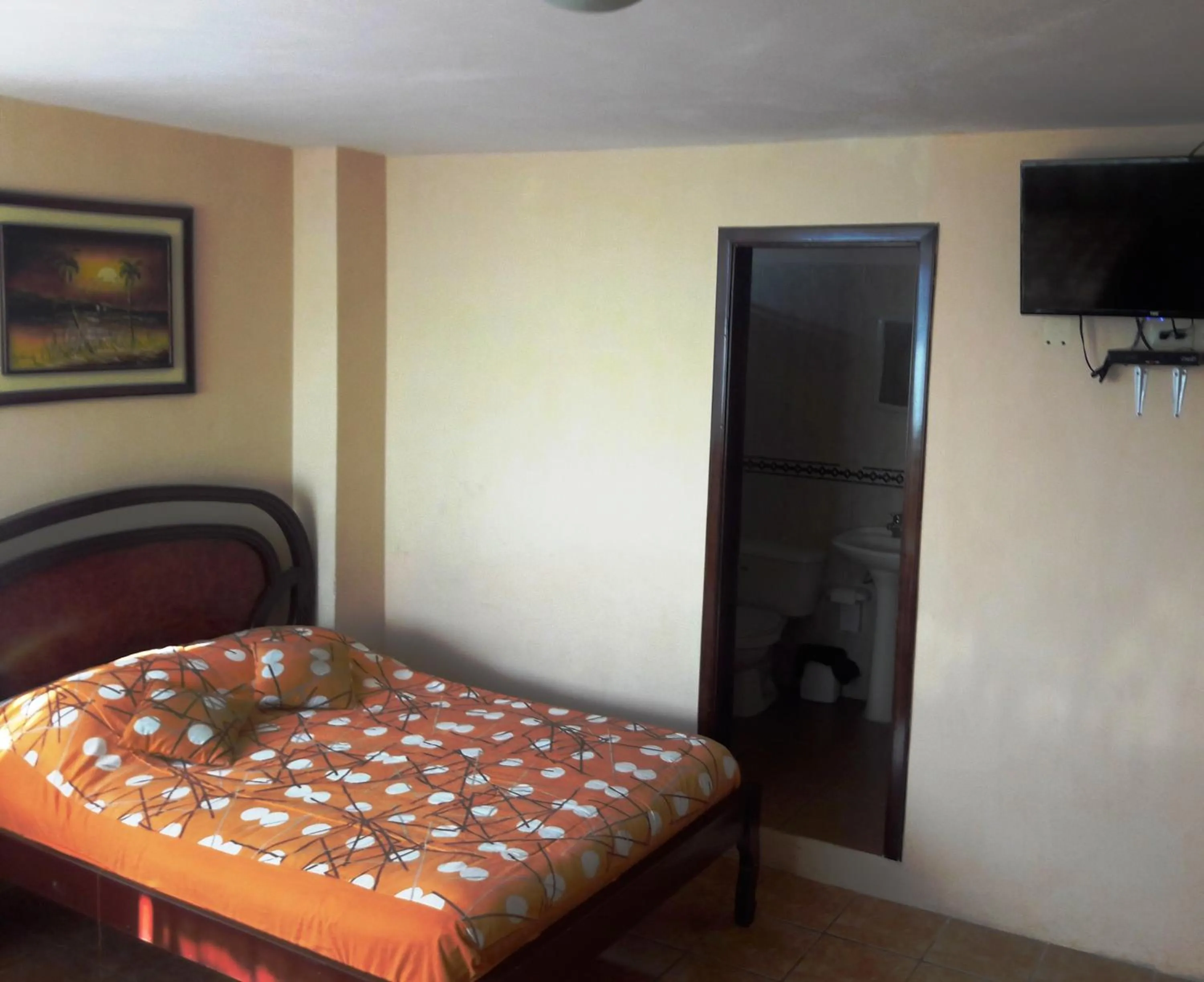 Bed in Hostal Haziel