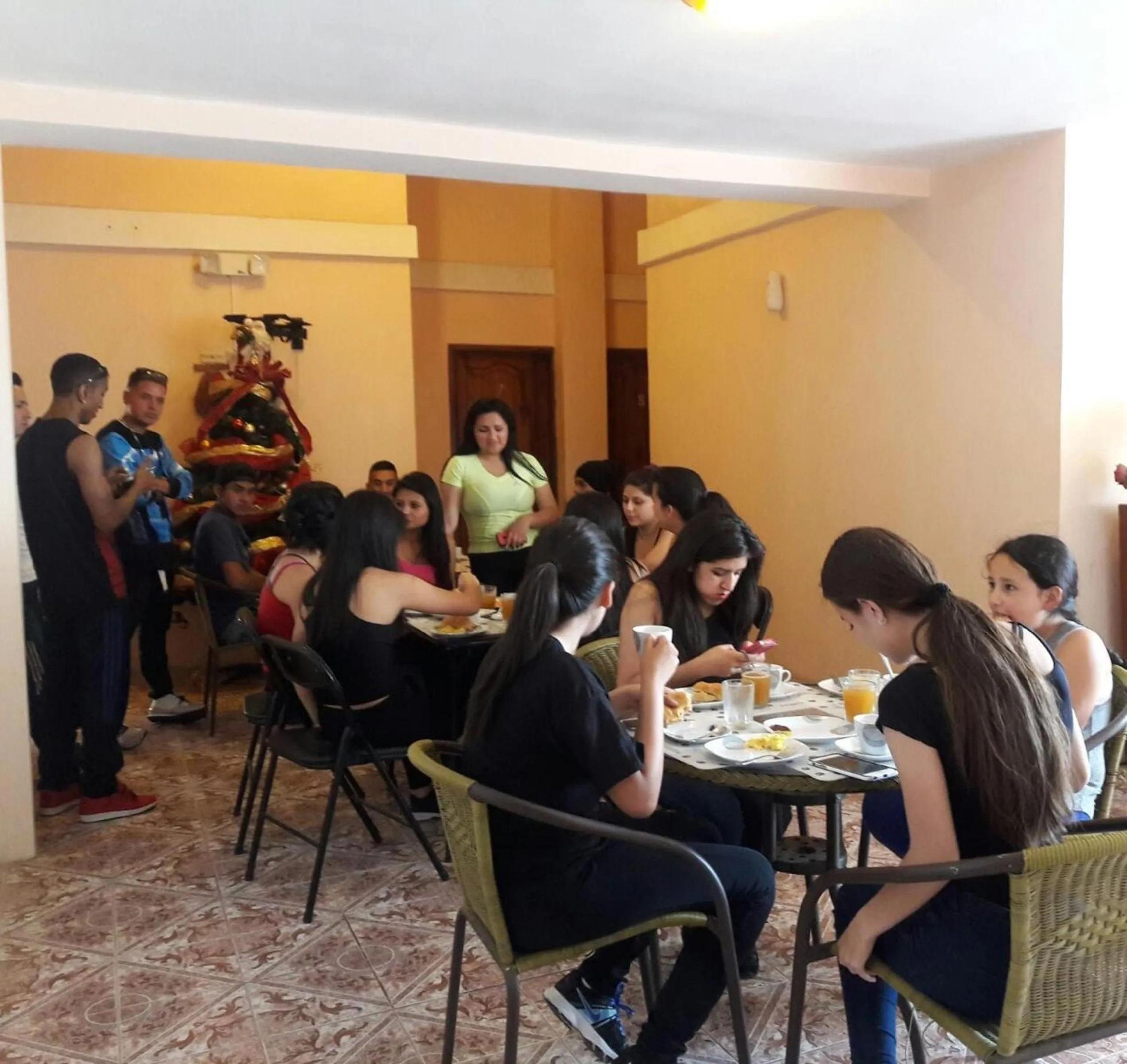 People in Hostal Haziel