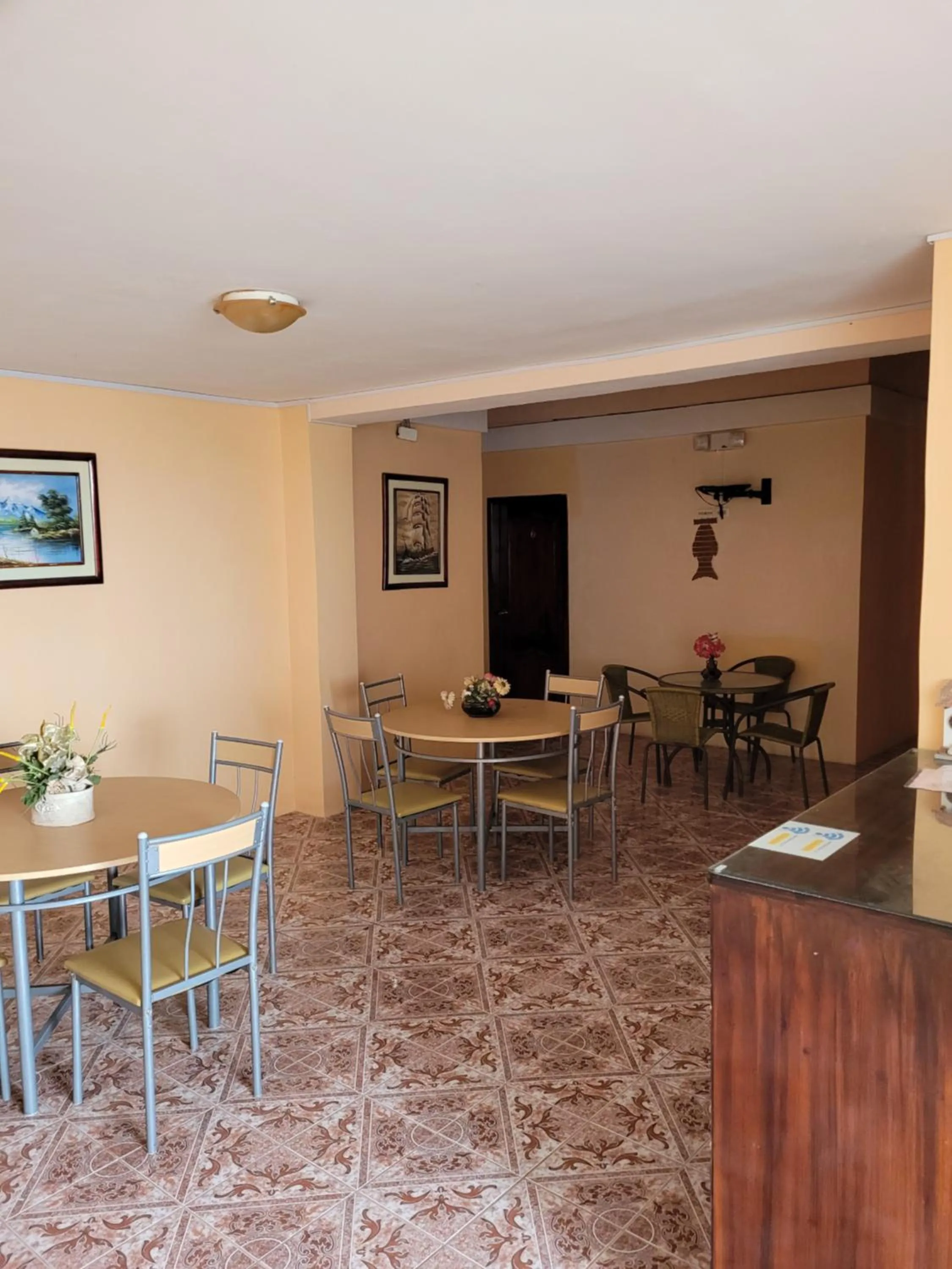 Living room in Hostal Haziel