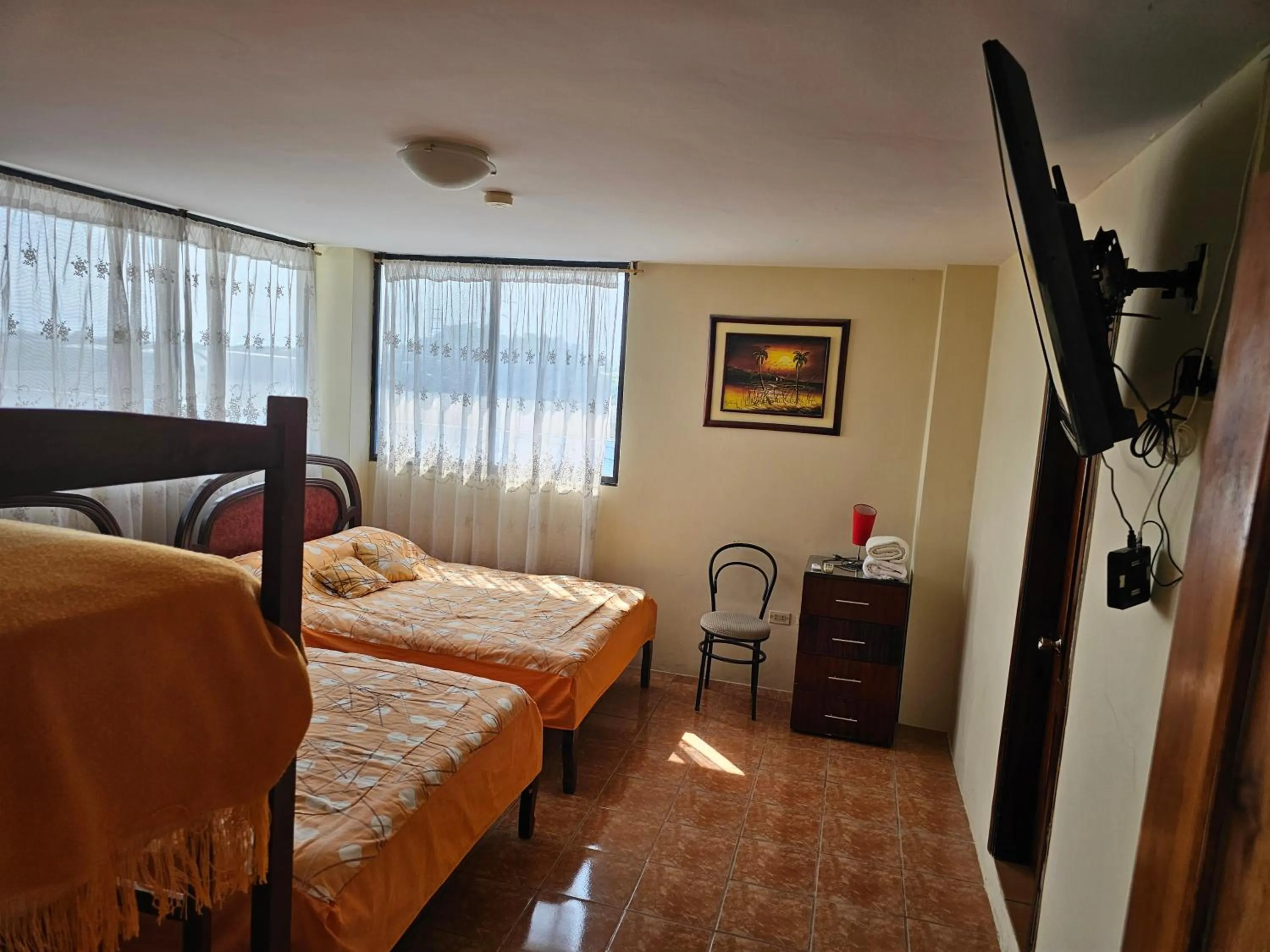 Bed in Hostal Haziel