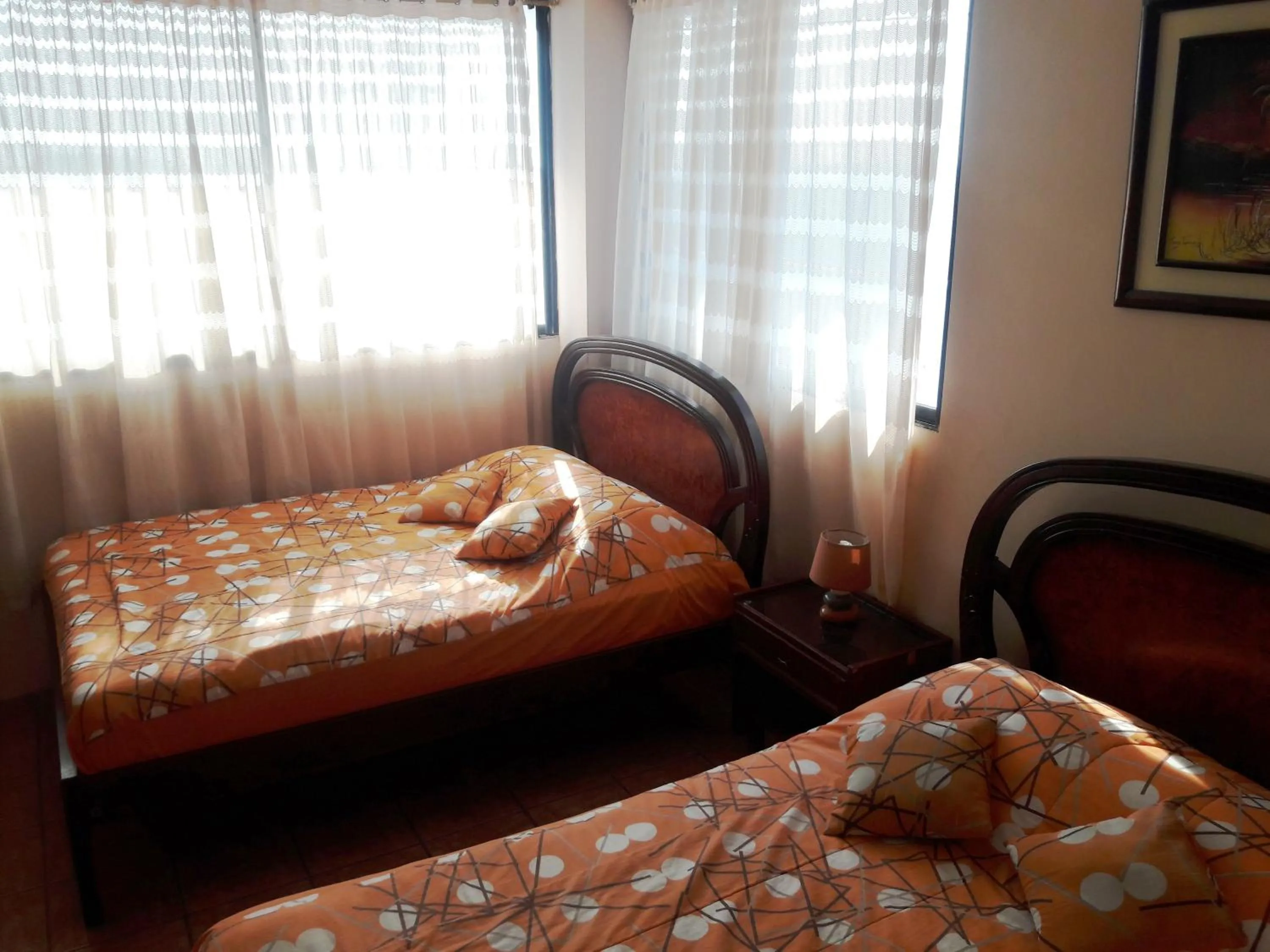 Bed in Hostal Haziel