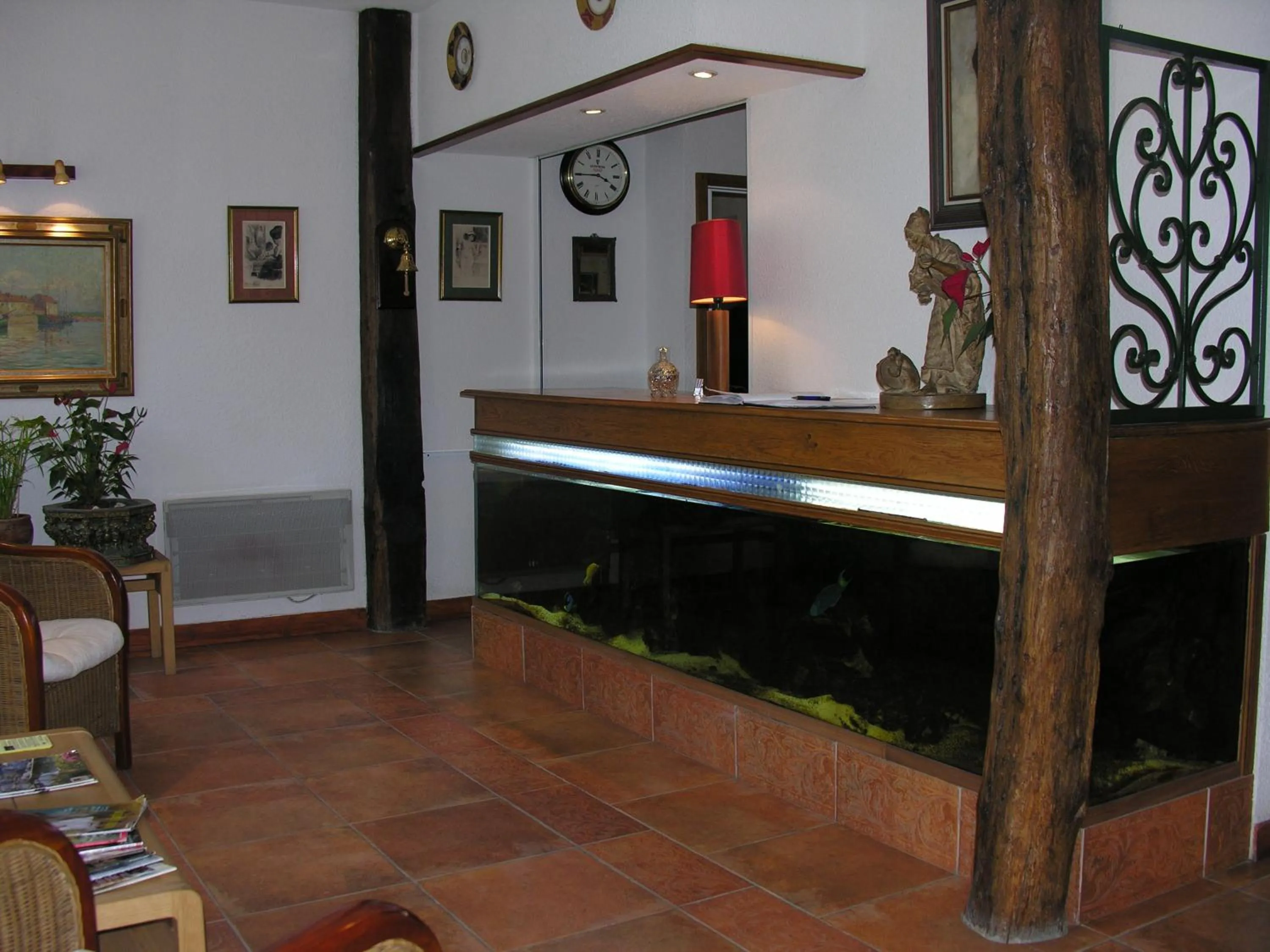 Lobby or reception in Hotel Saint Amant