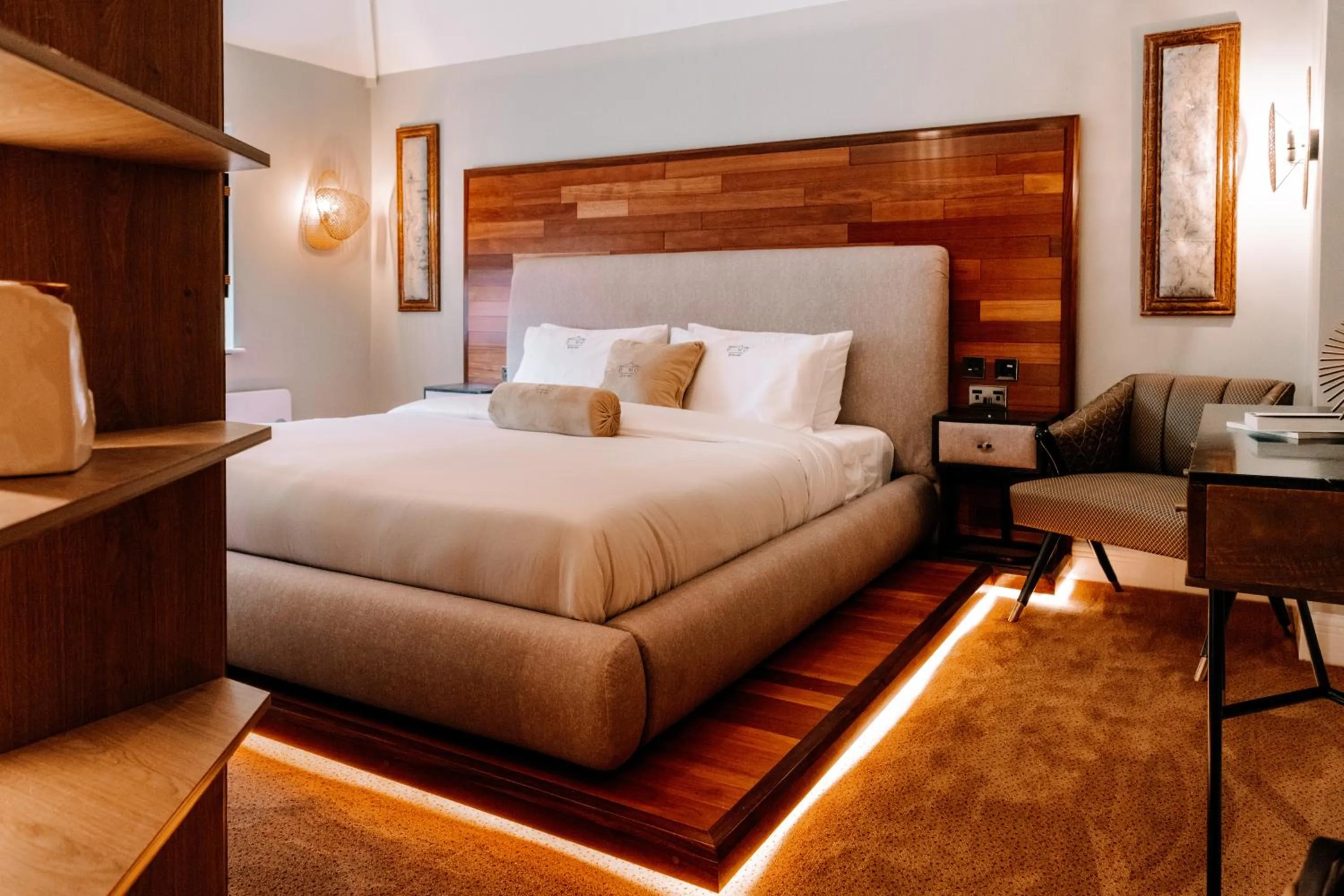 Bed in Domo Boutique Hotel Birmingham