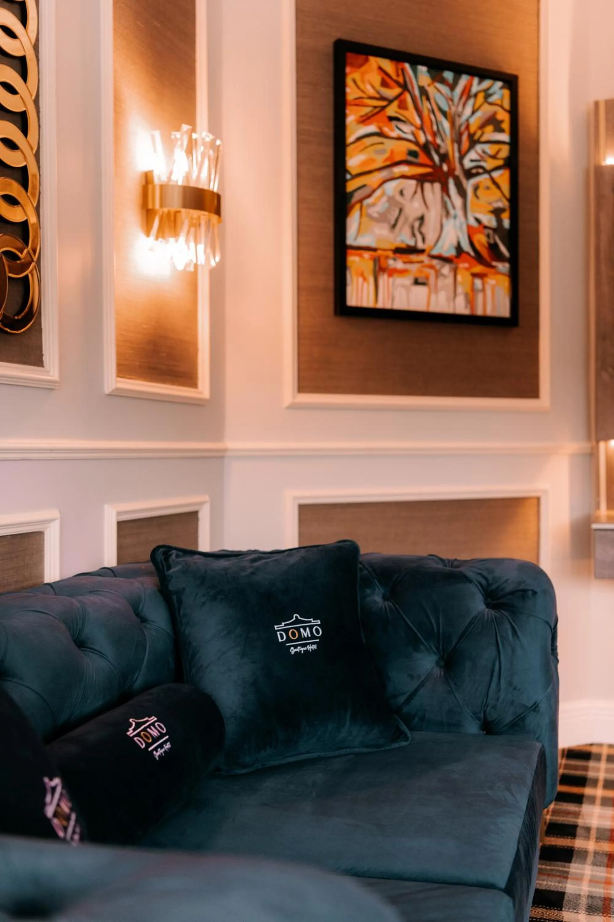 Living room in Domo Boutique Hotel Birmingham
