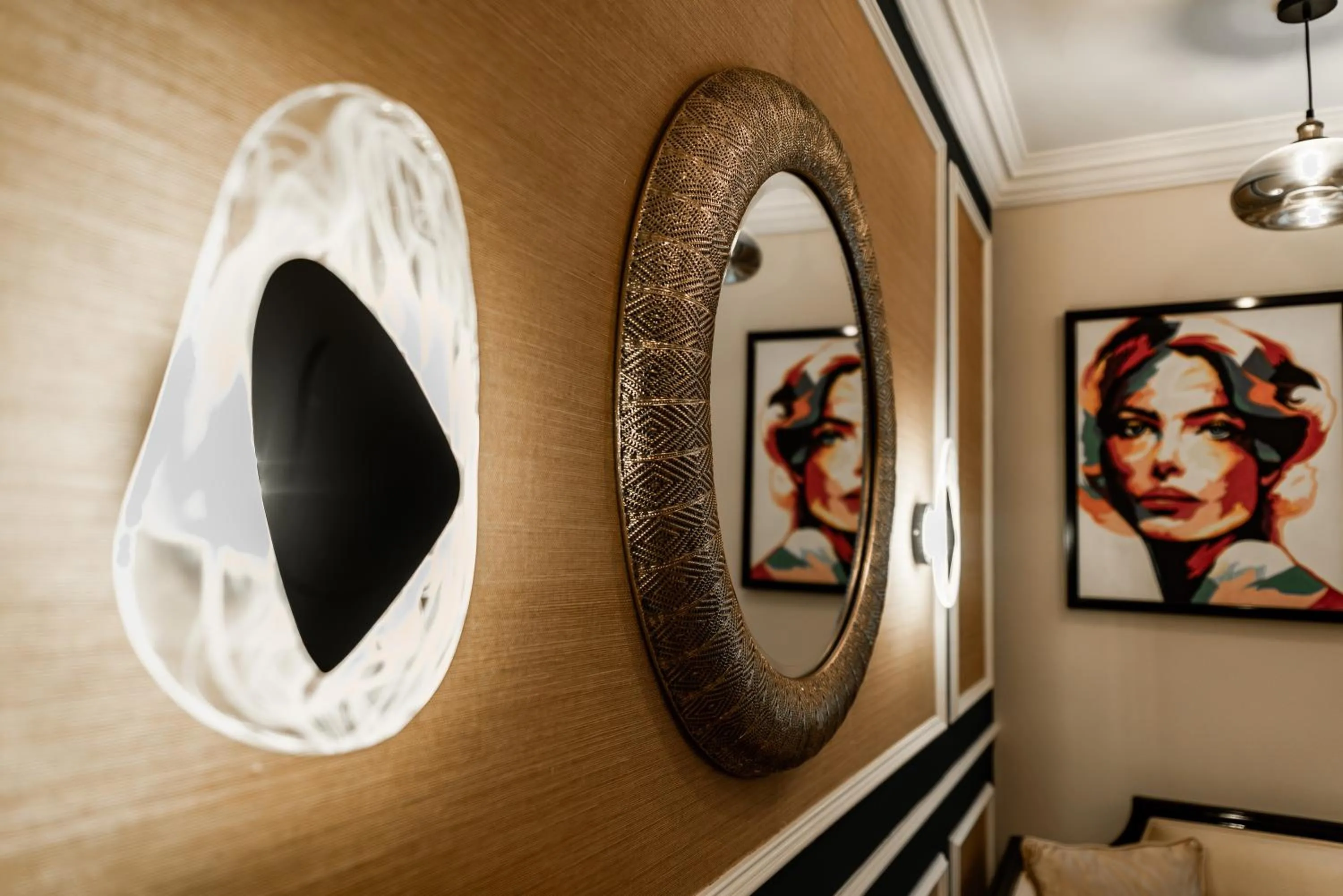 Decorative detail in Domo Boutique Hotel Birmingham