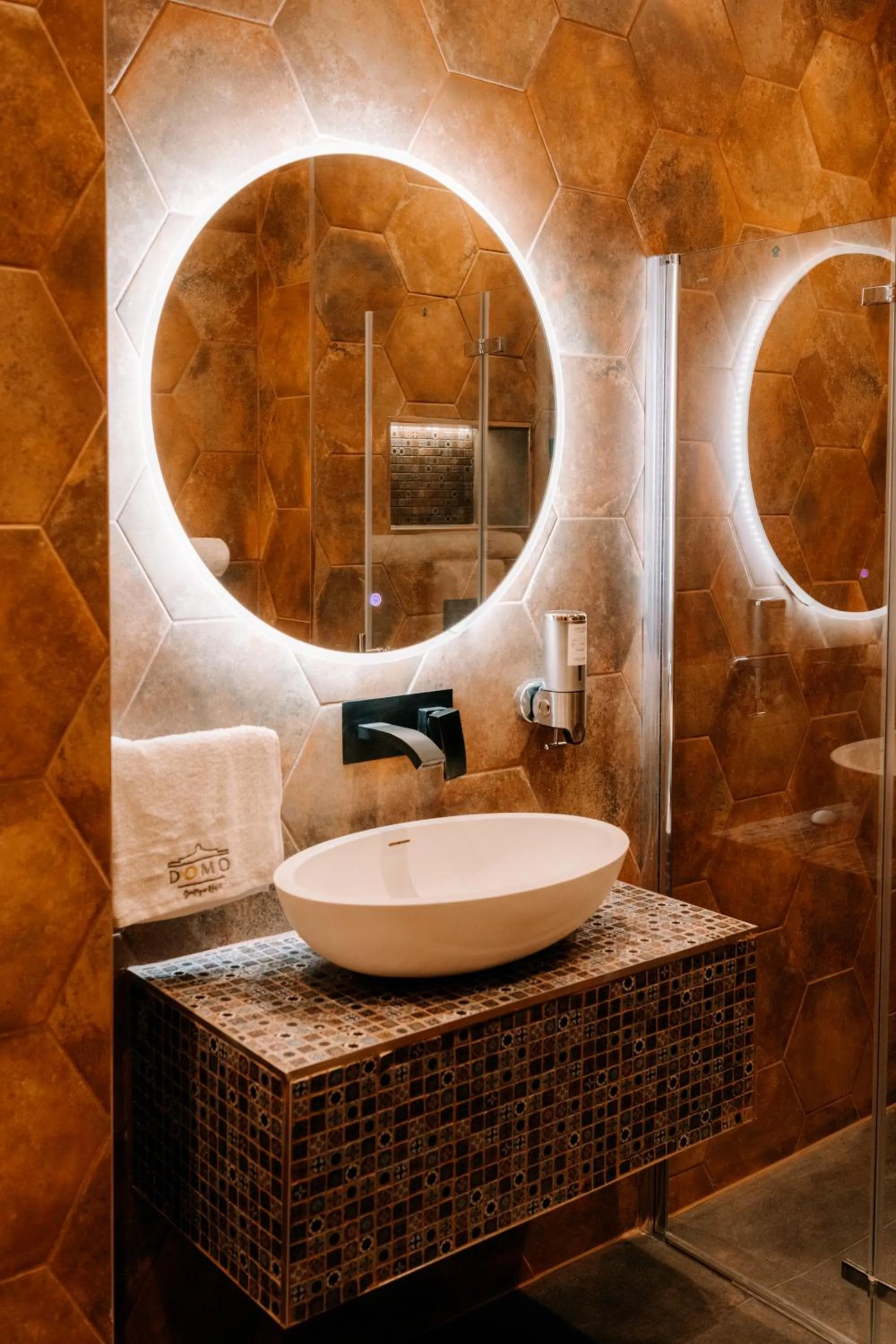 Shower in Domo Boutique Hotel Birmingham