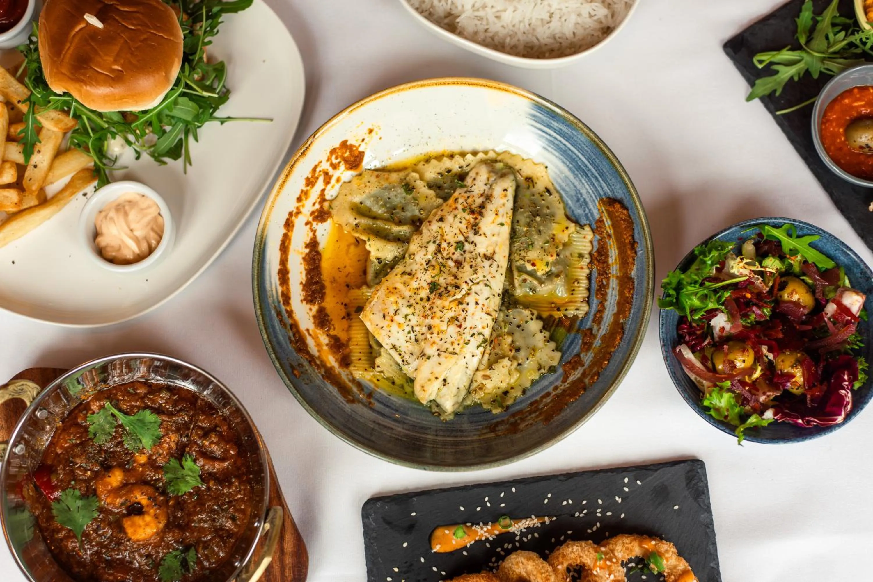 Food and drinks in Domo Boutique Hotel Birmingham