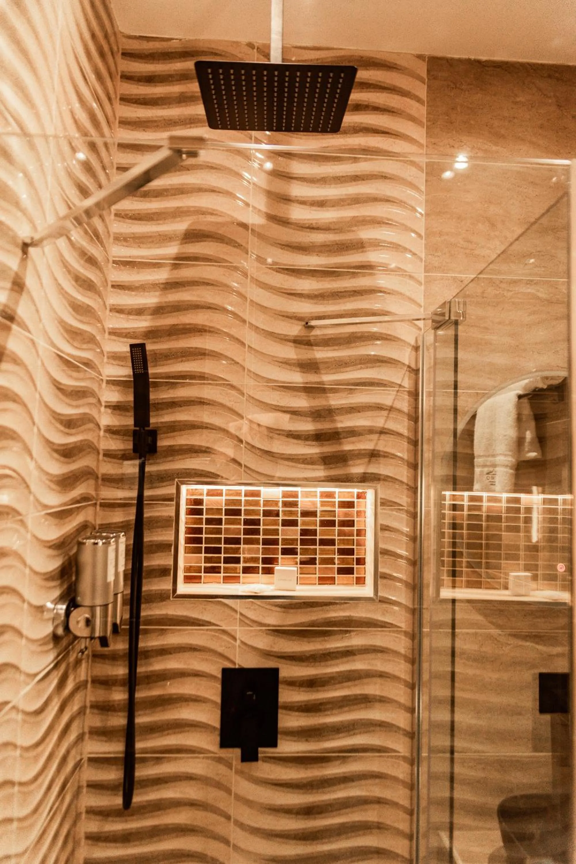 Shower in Domo Boutique Hotel Birmingham