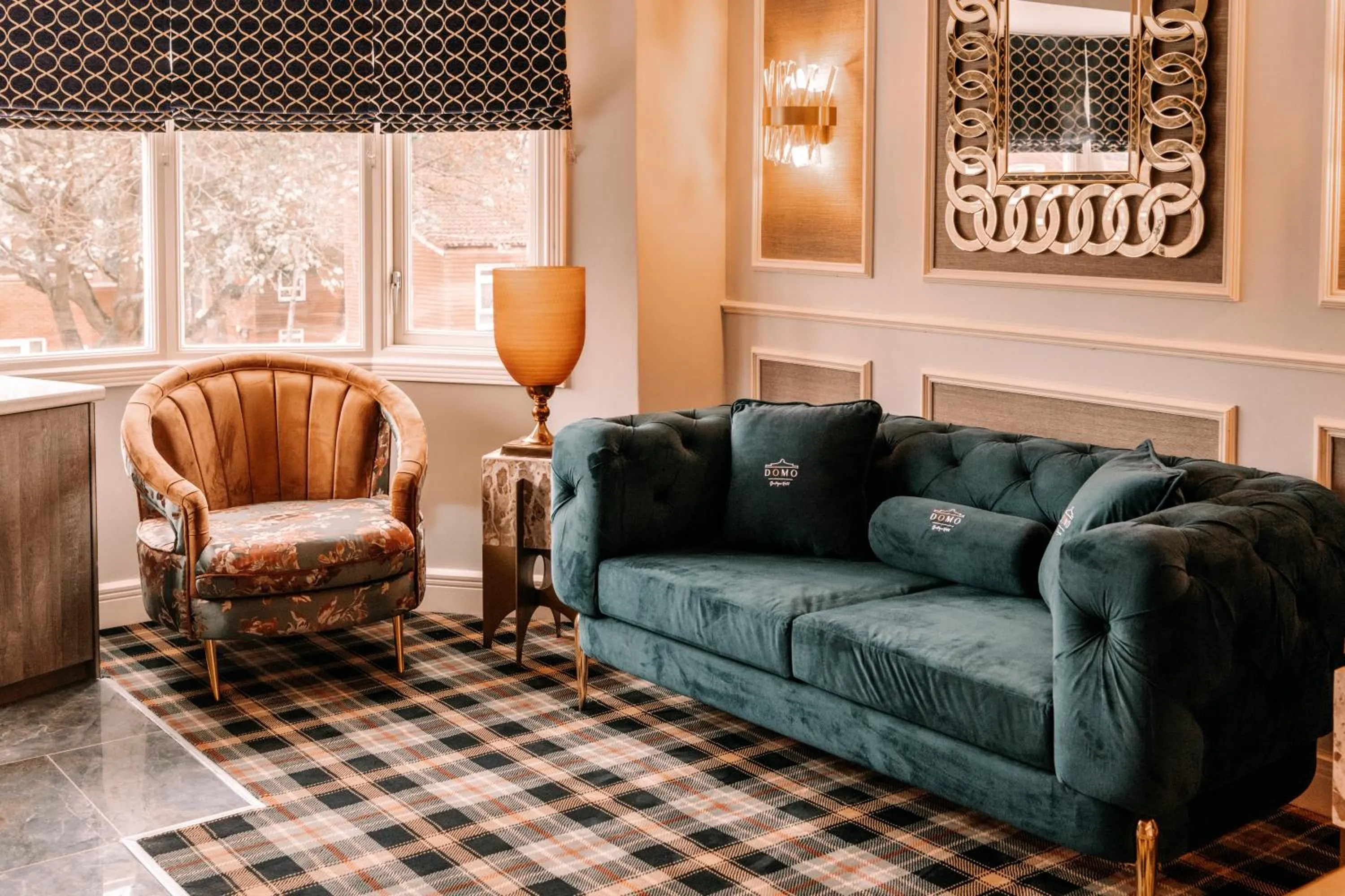 Living room in Domo Boutique Hotel Birmingham