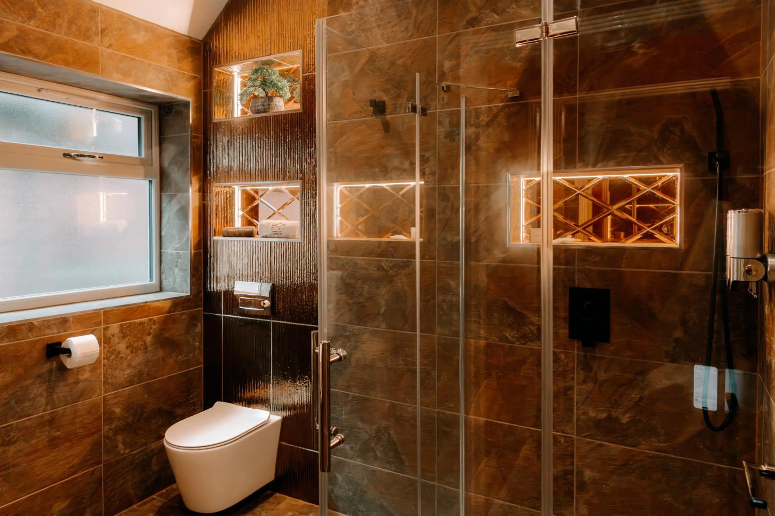 Shower in Domo Boutique Hotel Birmingham