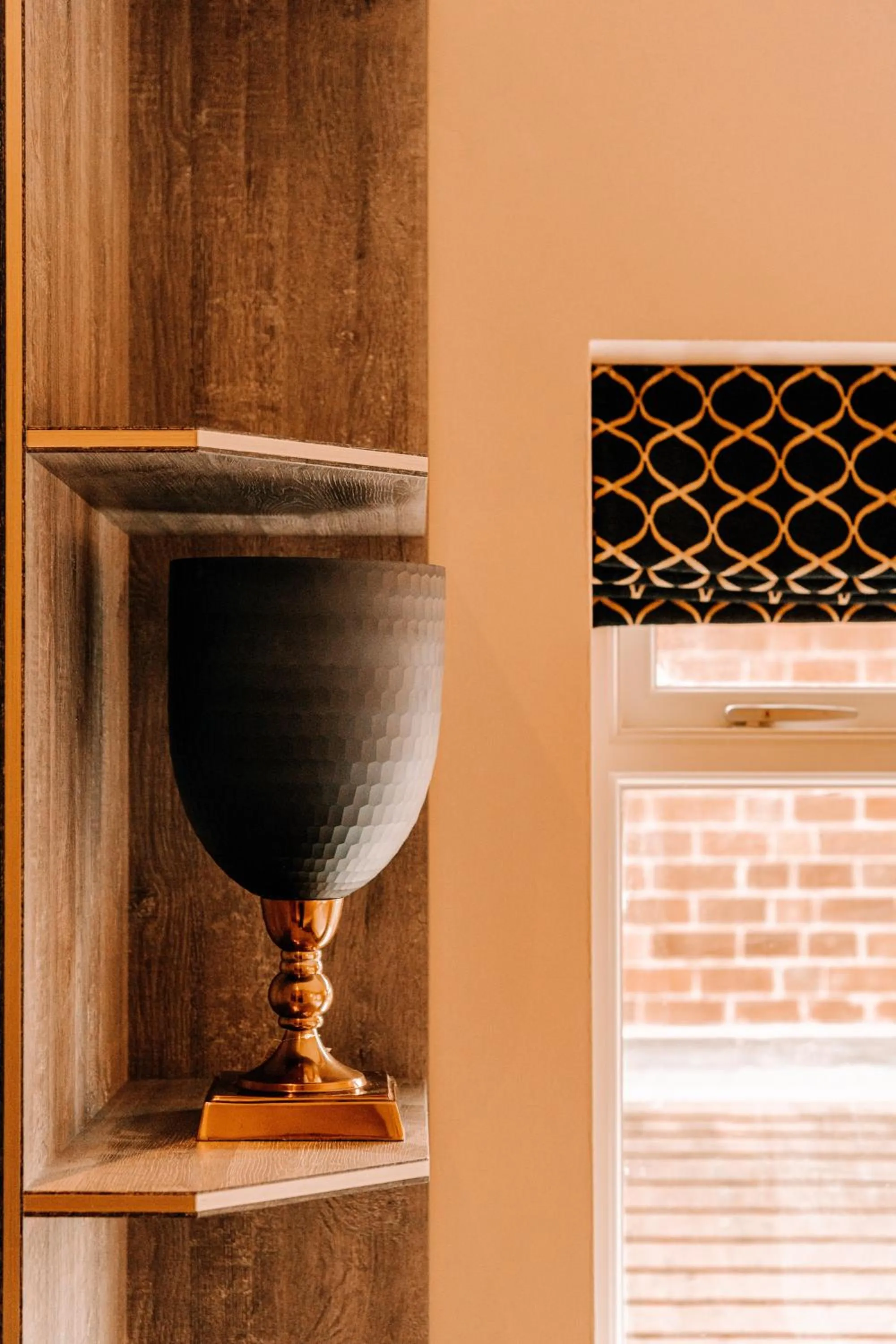 Decorative detail in Domo Boutique Hotel Birmingham