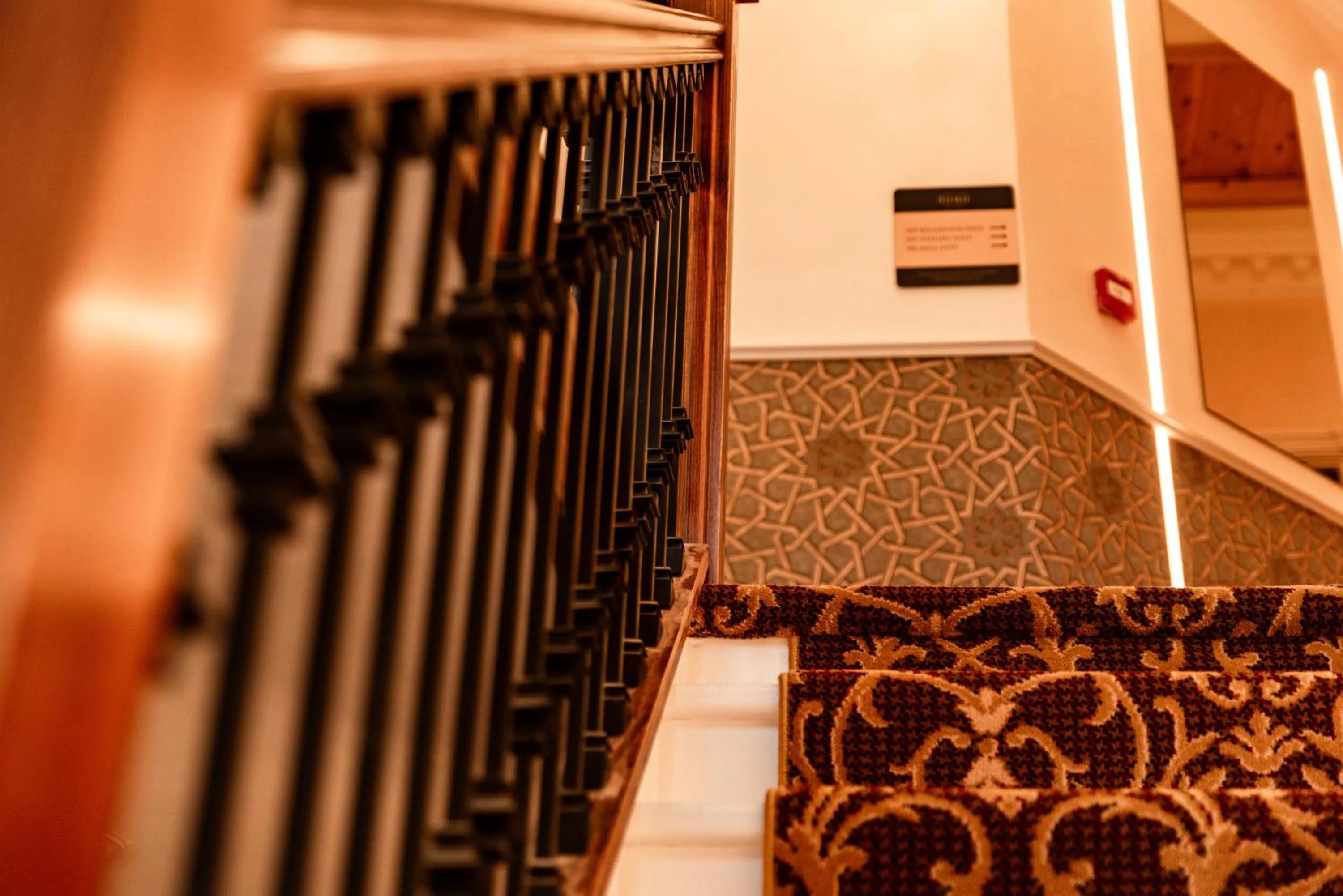Decorative detail in Domo Boutique Hotel Birmingham