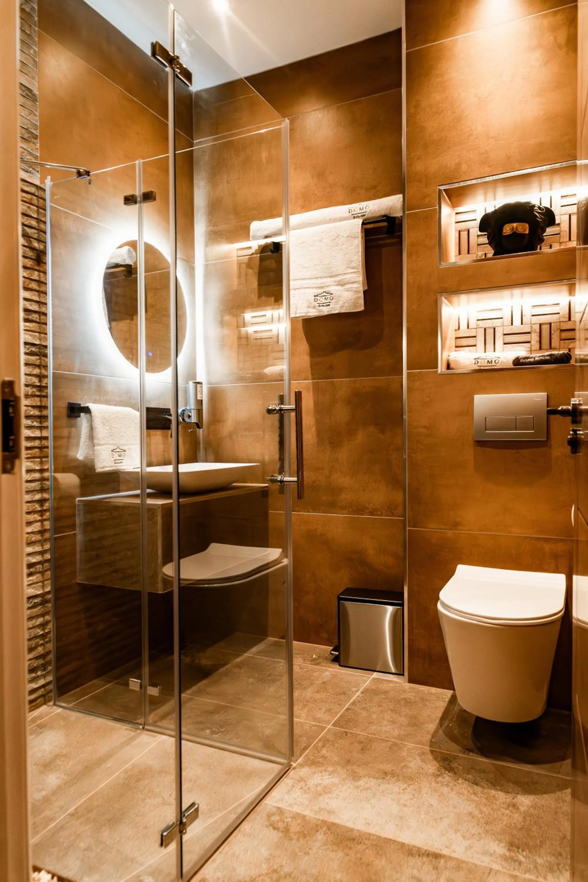Shower in Domo Boutique Hotel Birmingham