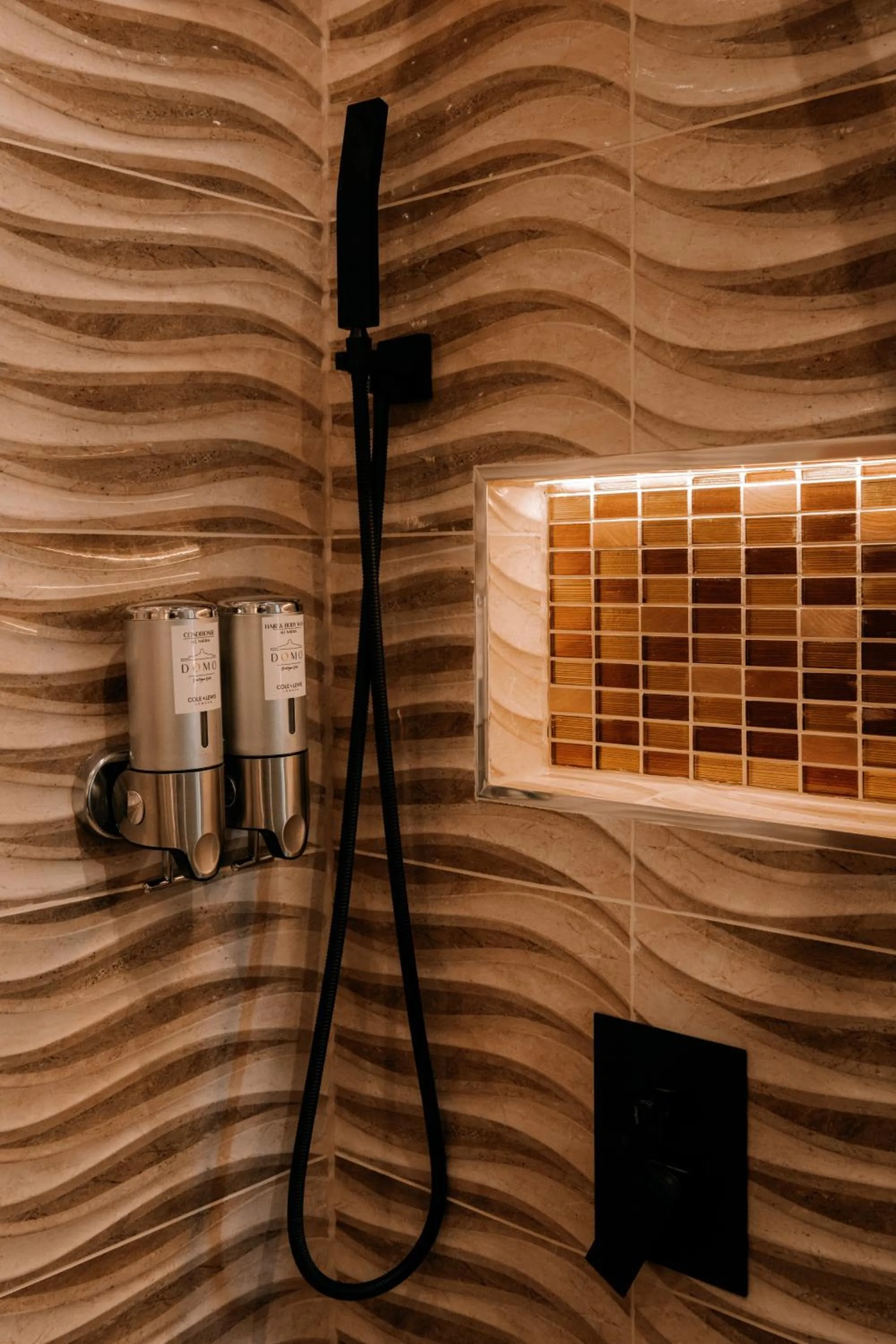 Shower in Domo Boutique Hotel Birmingham