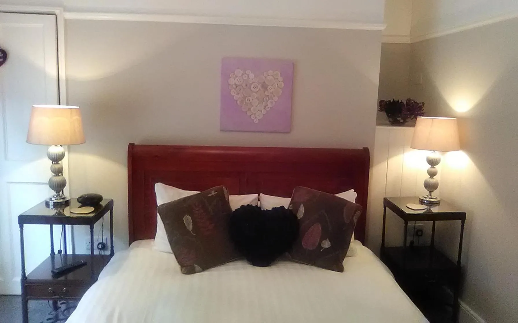 Decorative detail, Bed in The Boathouse