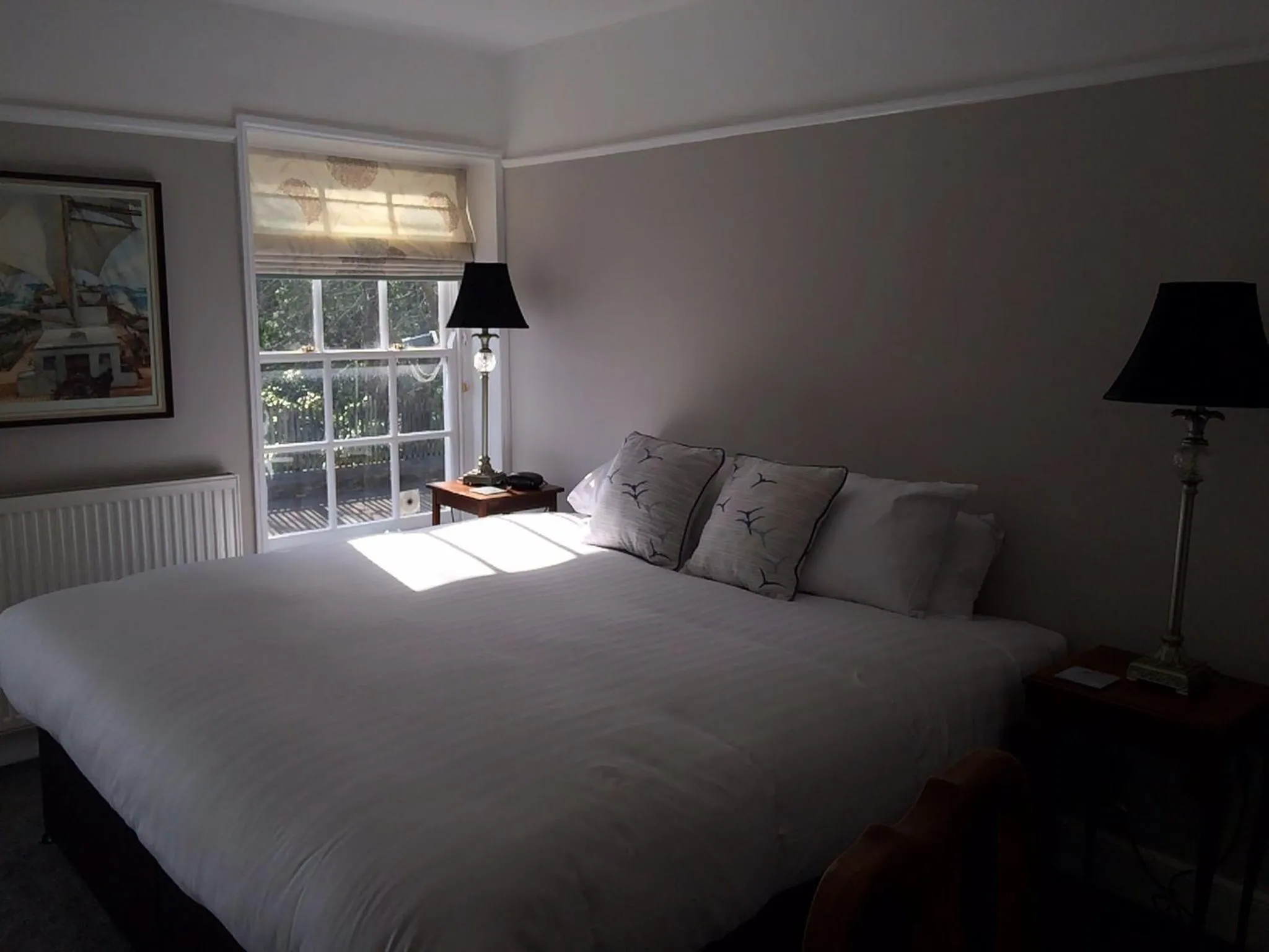 Bed in The Boathouse